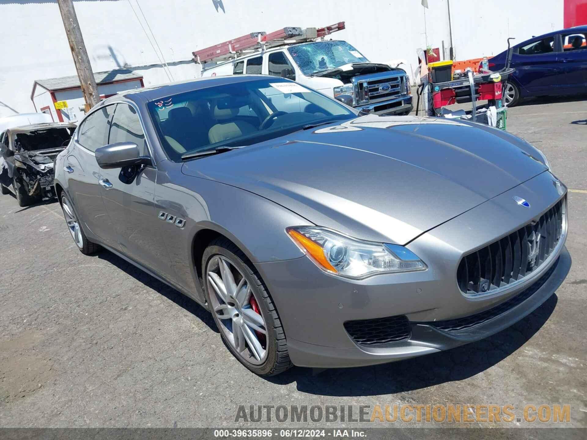 ZAM56RRA0G1165695 MASERATI QUATTROPORTE 2016