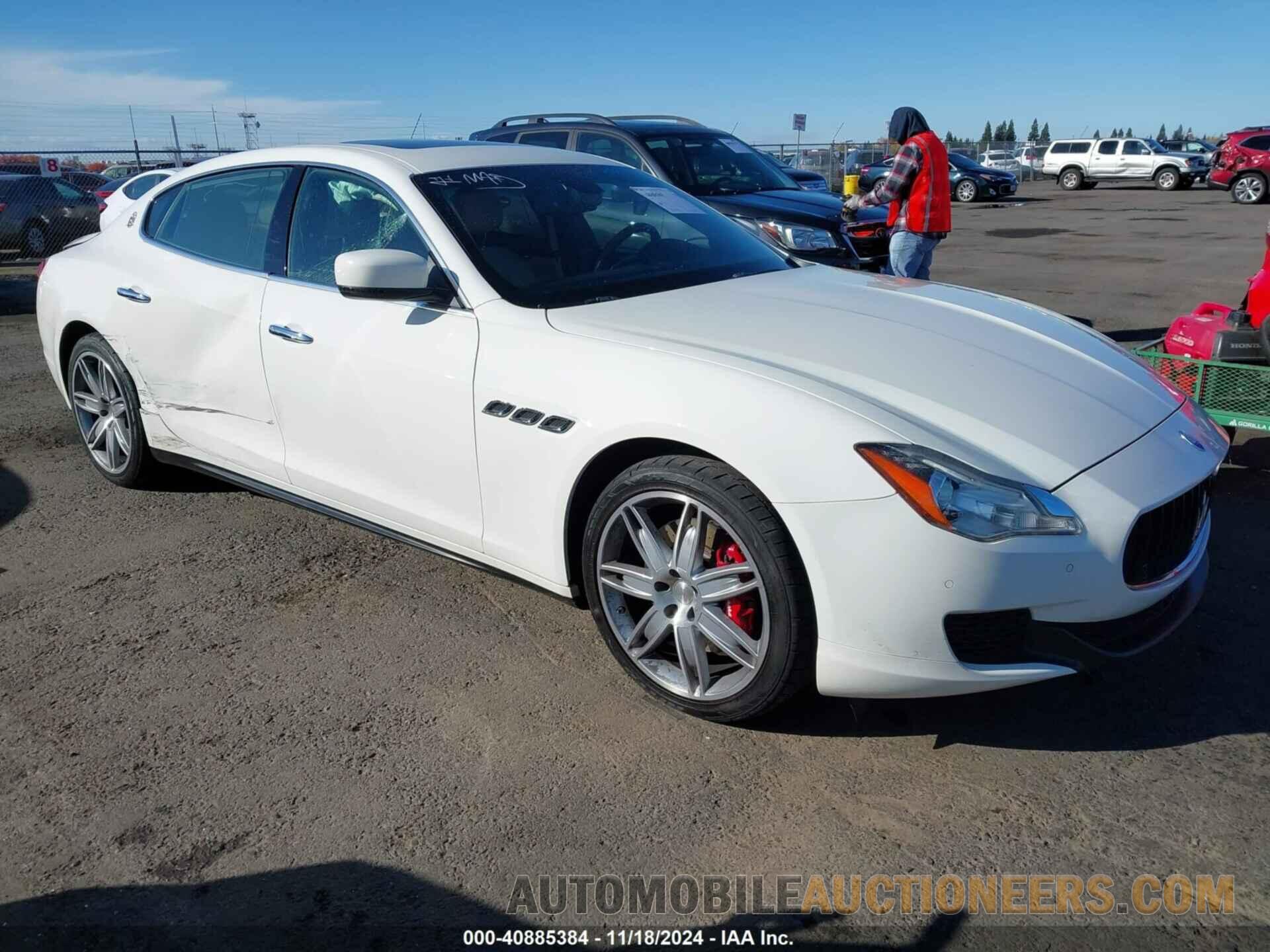 ZAM56RRA1G1187625 MASERATI QUATTROPORTE 2016