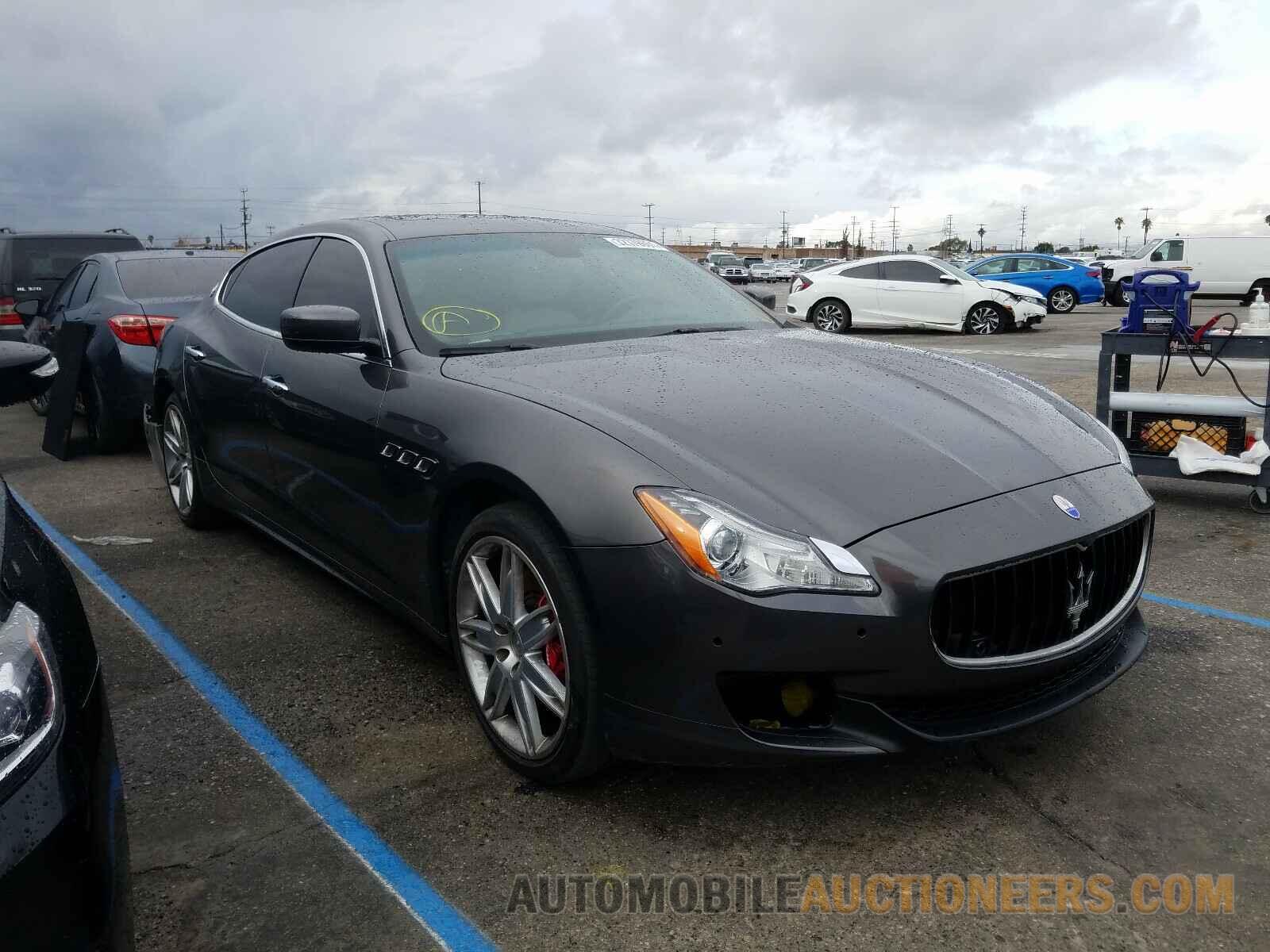 ZAM56RRA2F1135287 MASERATI ALL MODELS 2015