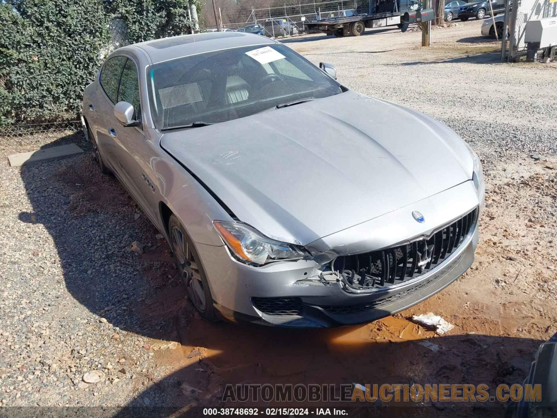 ZAM56RRA2F1139341 MASERATI QUATTROPORTE 2015