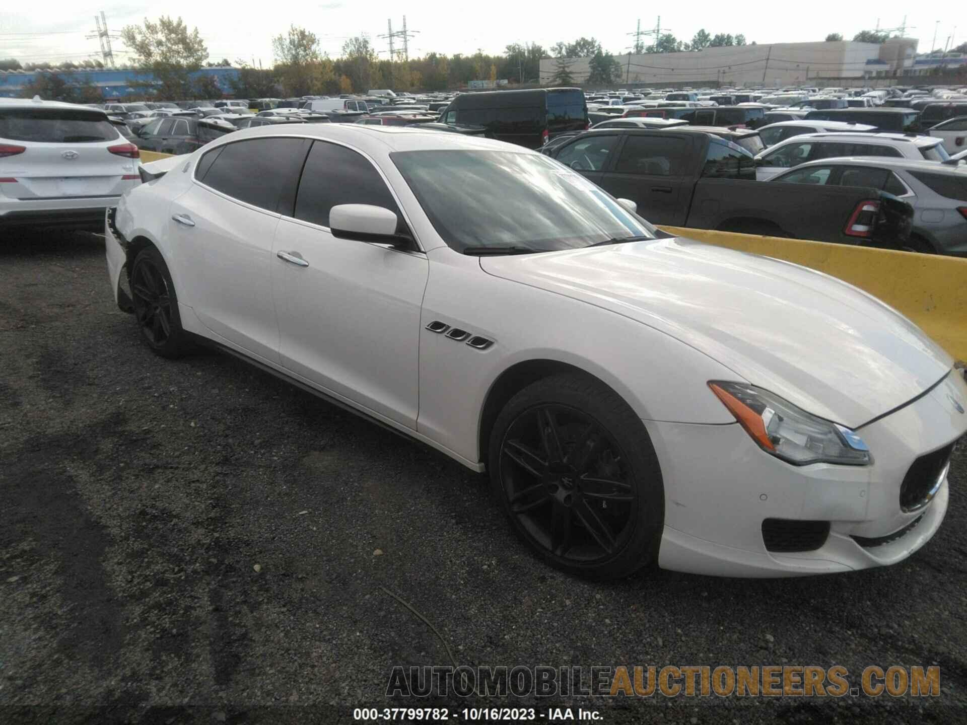 ZAM56RRA2G1185947 MASERATI QUATTROPORTE 2016