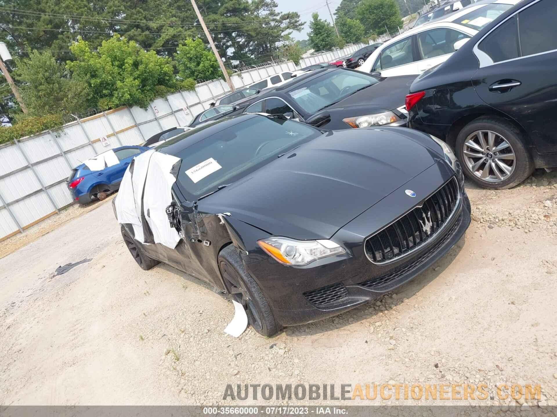 ZAM56RRA3F1142331 MASERATI QUATTROPORTE 2015