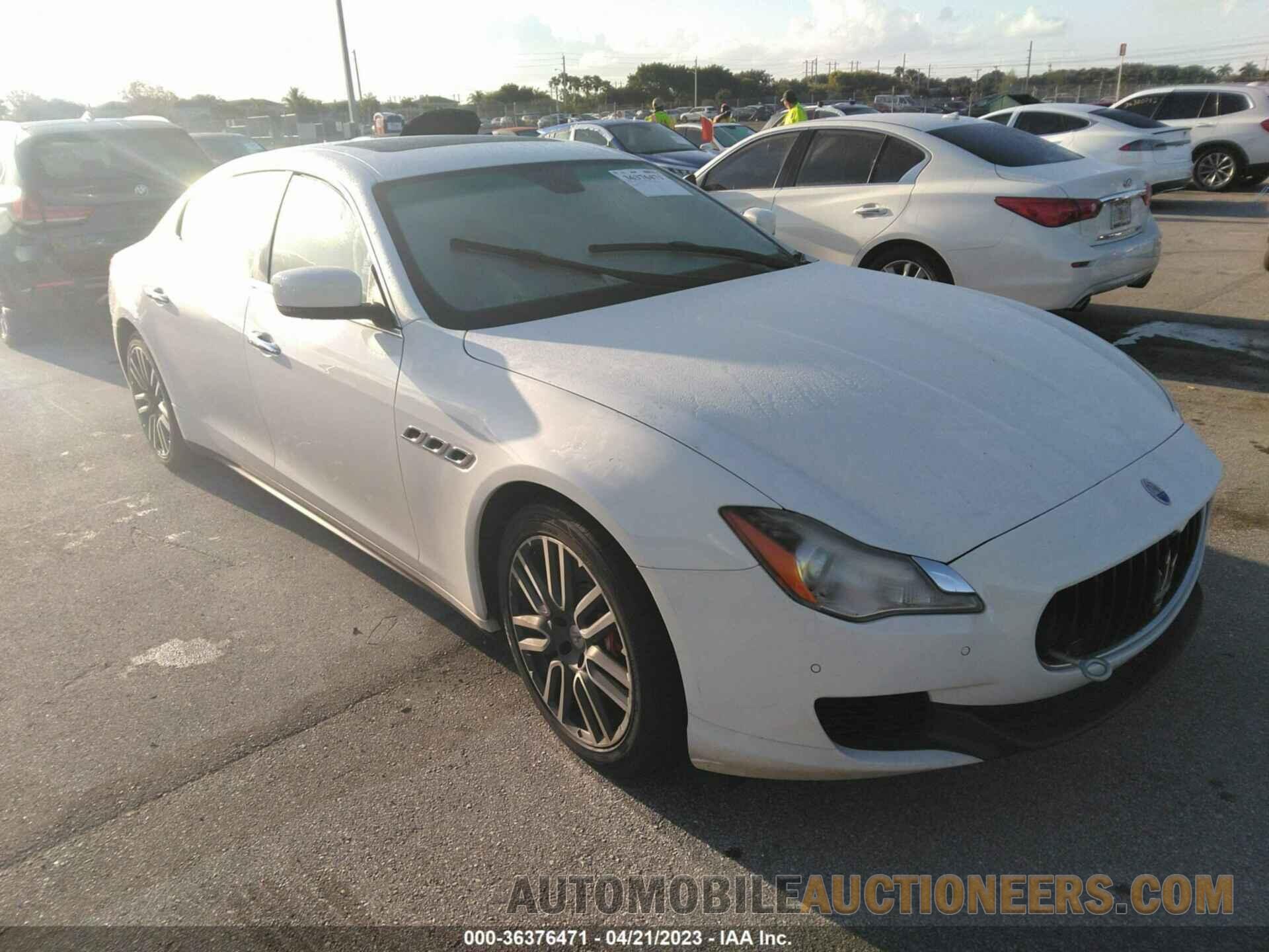 ZAM56RRA3F1158237 MASERATI QUATTROPORTE 2015