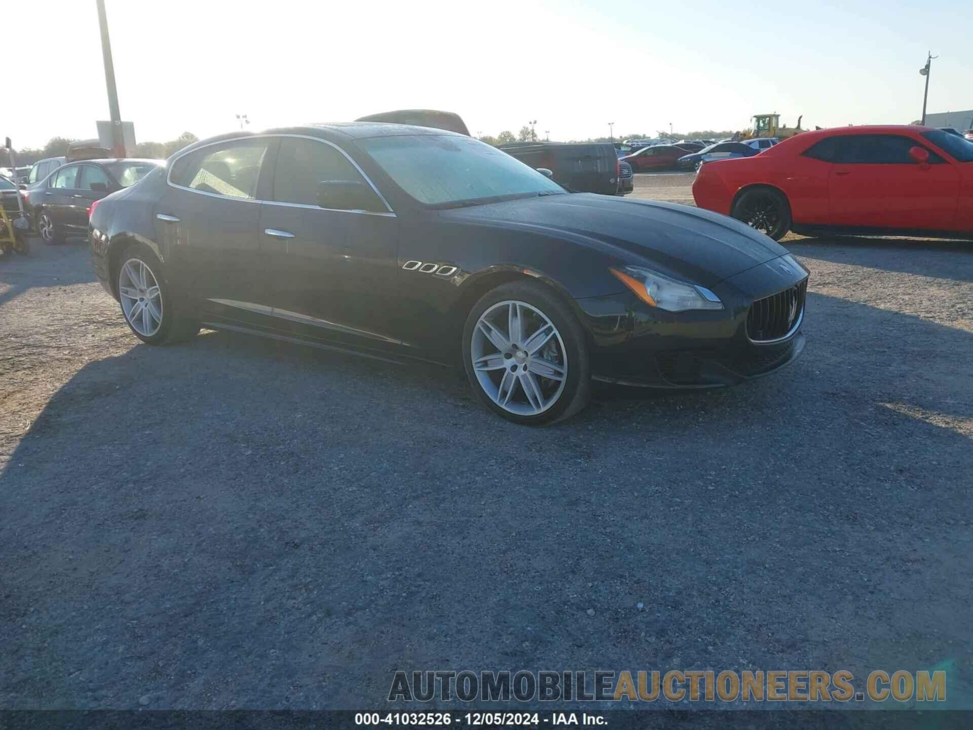 ZAM56RRA3G1183091 MASERATI QUATTROPORTE 2016