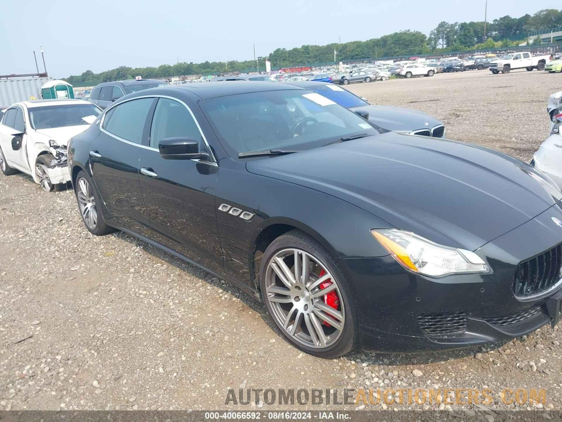 ZAM56RRA5G1167006 MASERATI QUATTROPORTE 2016