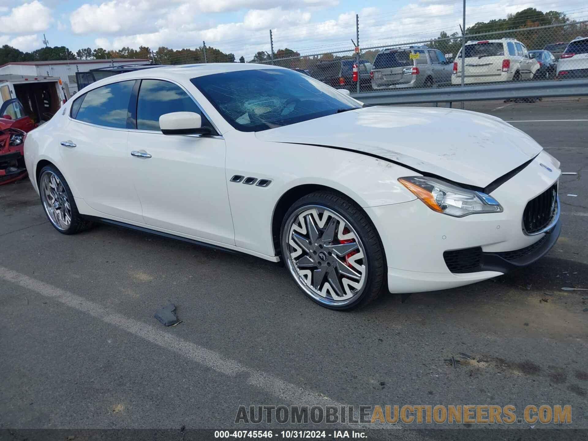 ZAM56RRA6E1098226 MASERATI QUATTROPORTE 2014