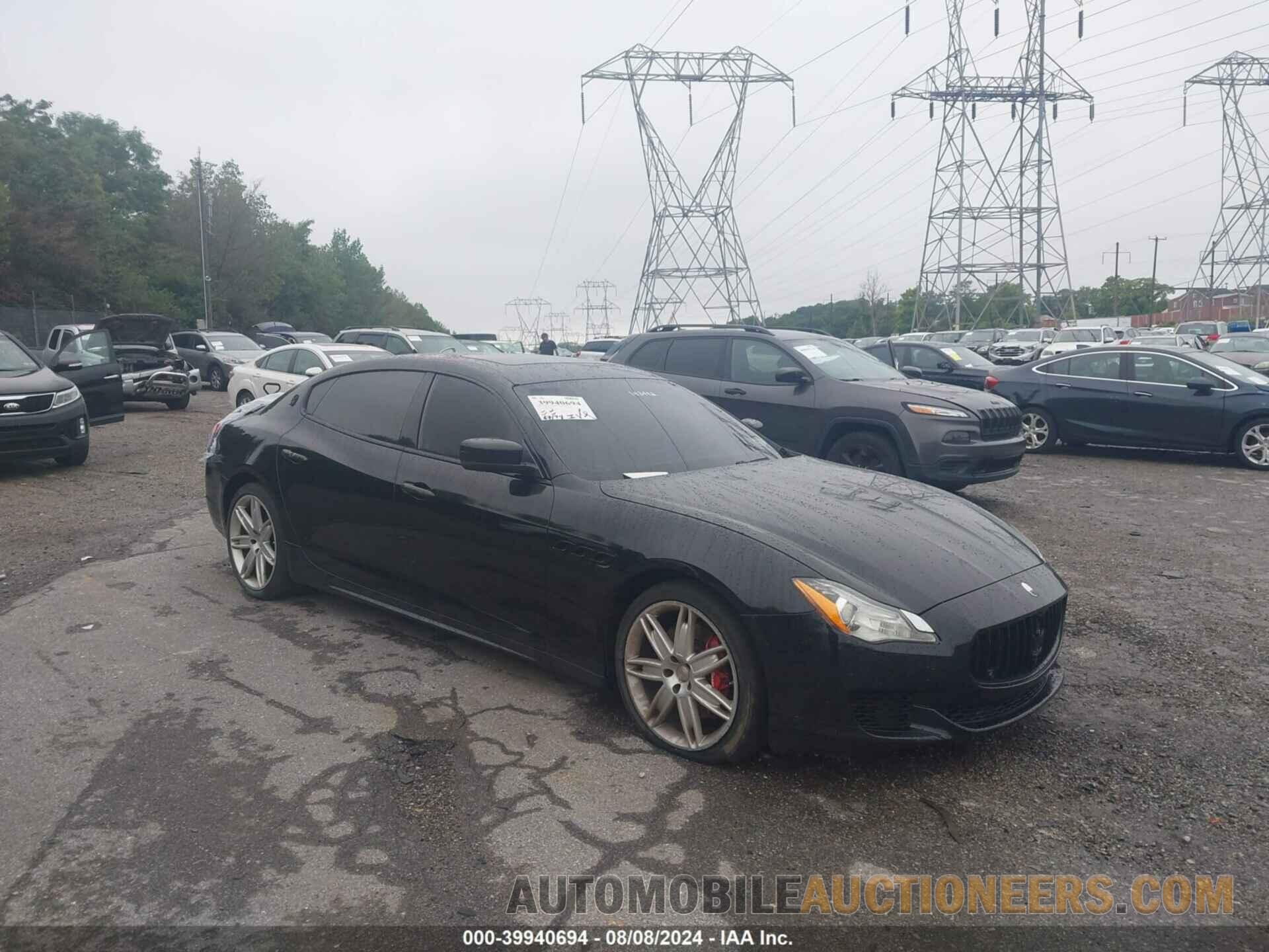 ZAM56RRA6F1143442 MASERATI QUATTROPORTE 2015