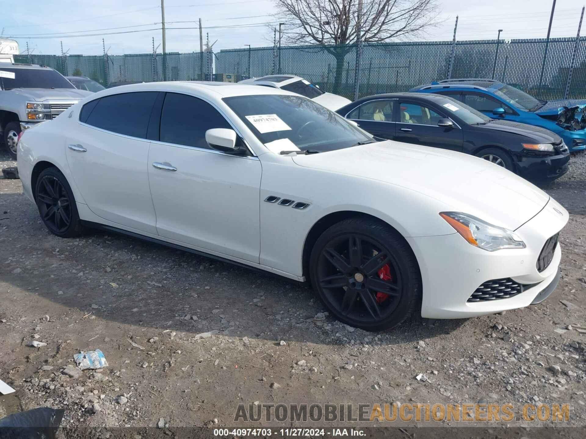 ZAM56RRA6H1252499 MASERATI QUATTROPORTE 2017