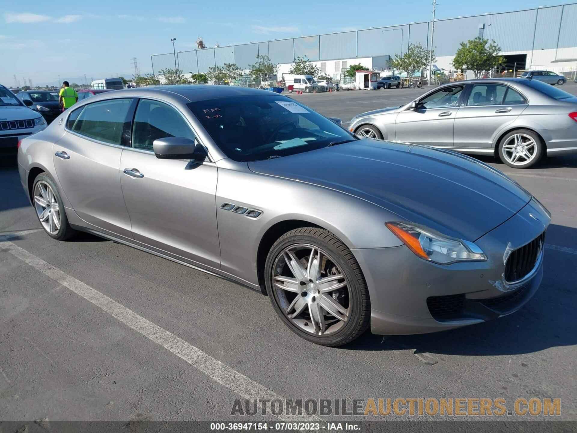 ZAM56RRA8F1129722 MASERATI QUATTROPORTE 2015