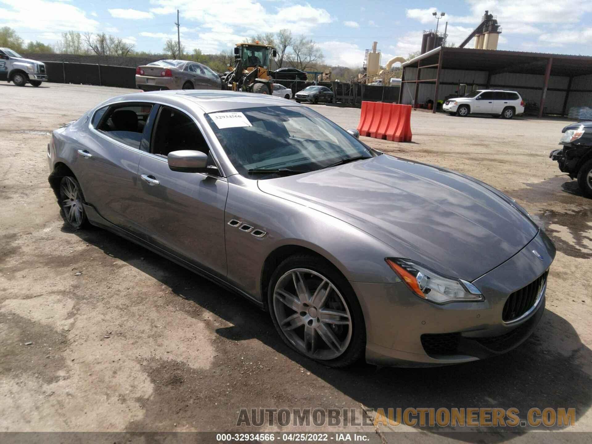 ZAM56RRA9F1129647 MASERATI QUATTROPORTE 2015