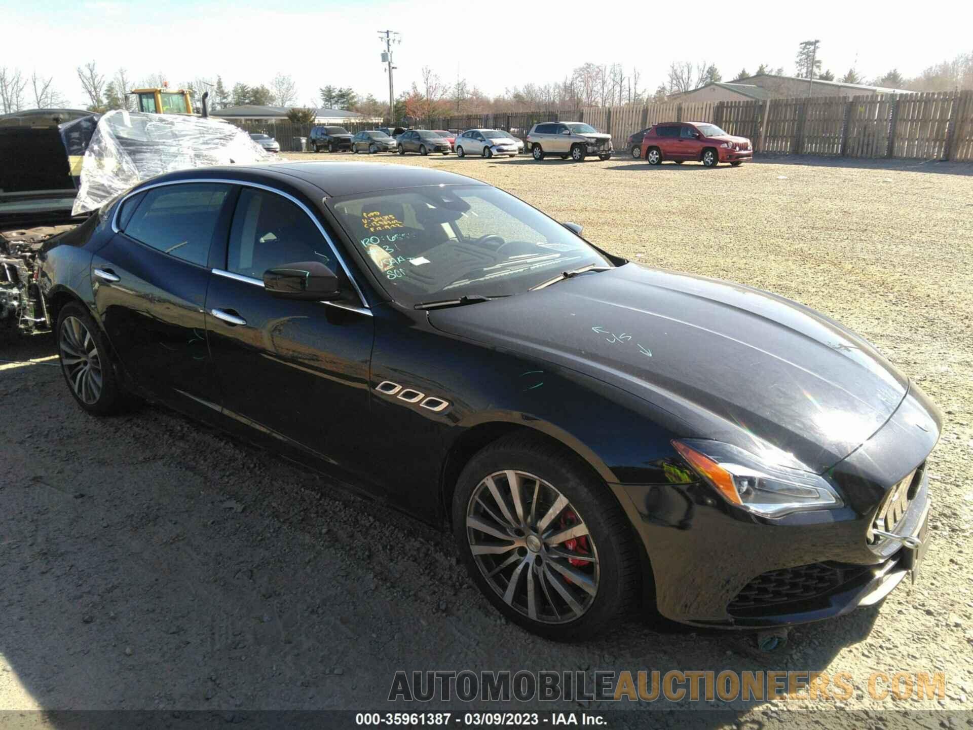 ZAM56YRAXK1314715 MASERATI QUATTROPORTE 2019