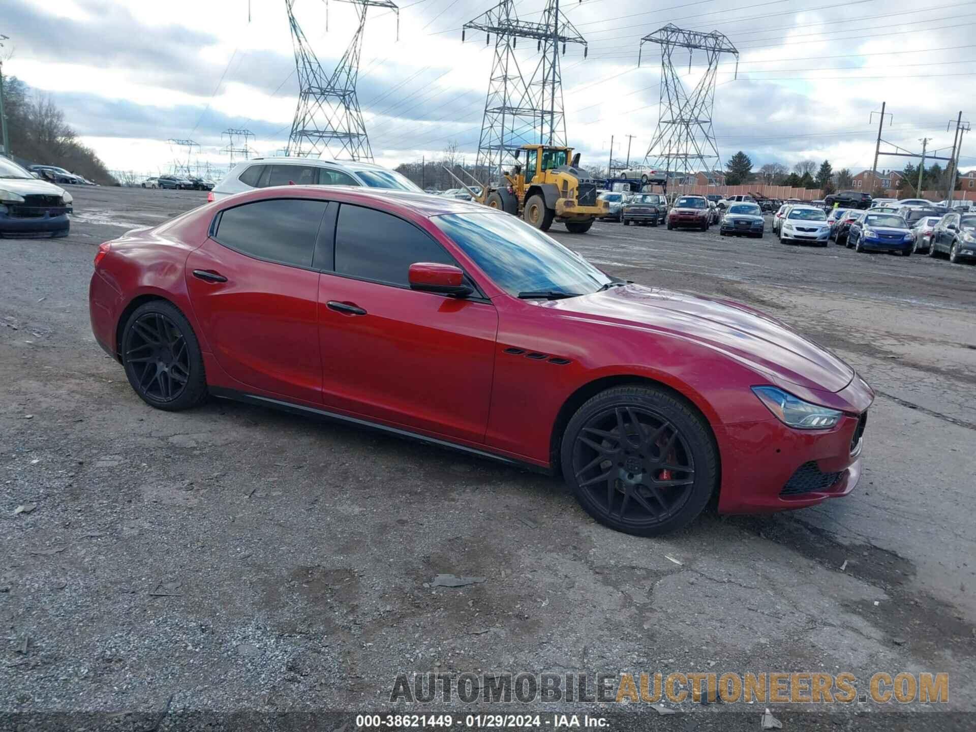 ZAM57RSA1G1169777 MASERATI GHIBLI 2016