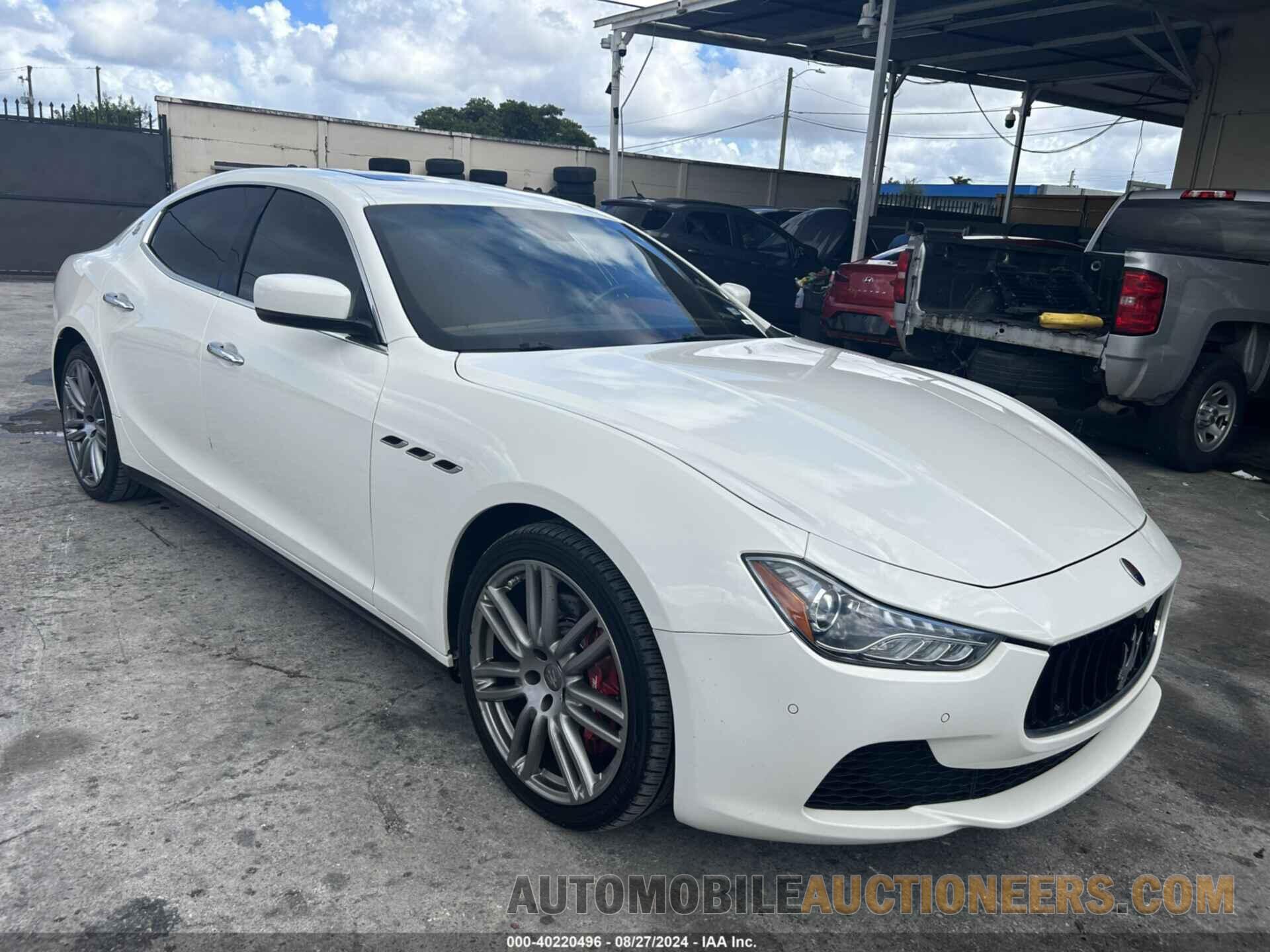 ZAM57RSA4G1182460 MASERATI GHIBLI 2016