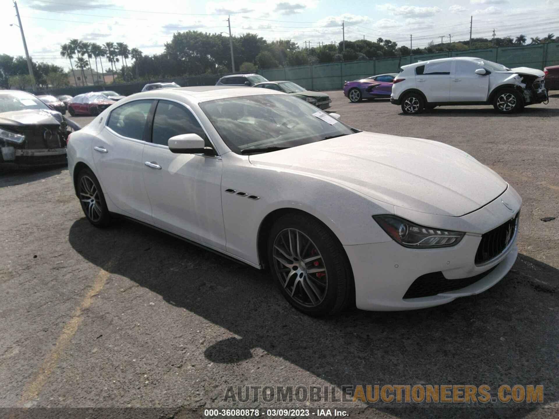 ZAM57RSA5H1235930 MASERATI GHIBLI 2017