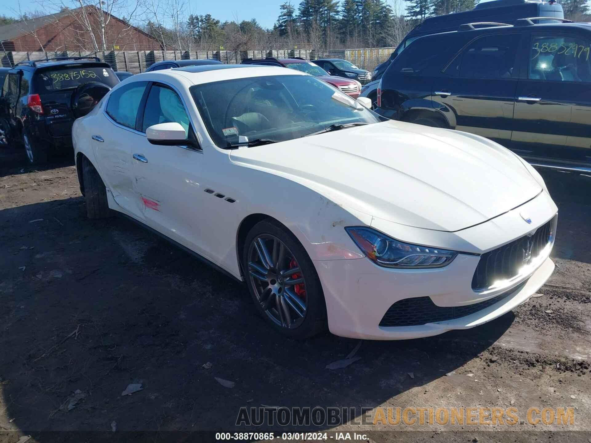 ZAM57RSA8H1221455 MASERATI GHIBLI 2017