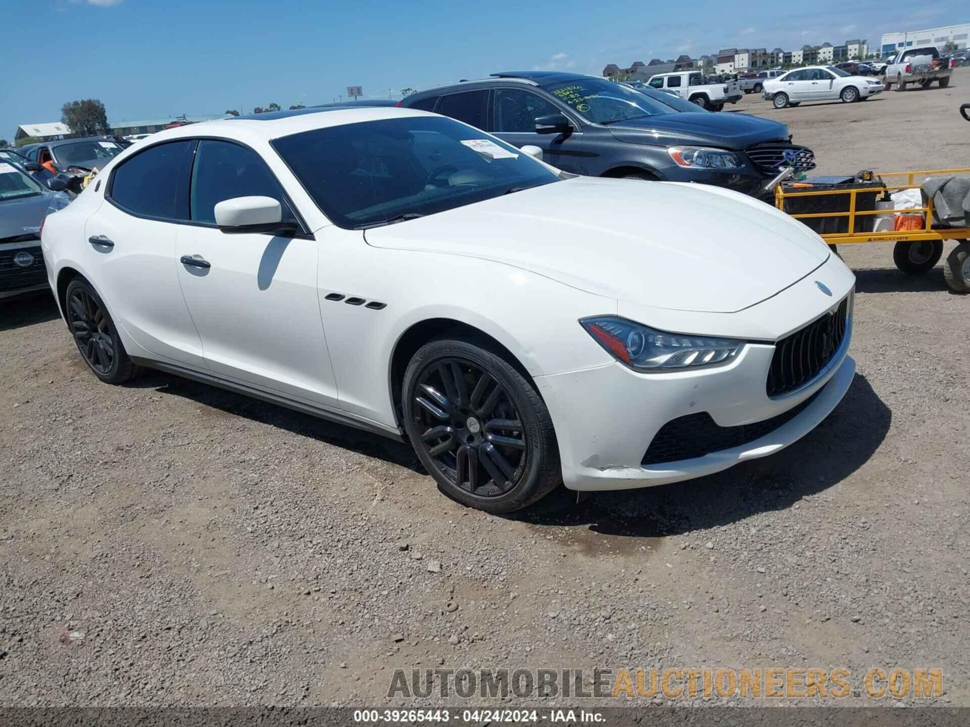 ZAM57RSA9G1189193 MASERATI GHIBLI 2016