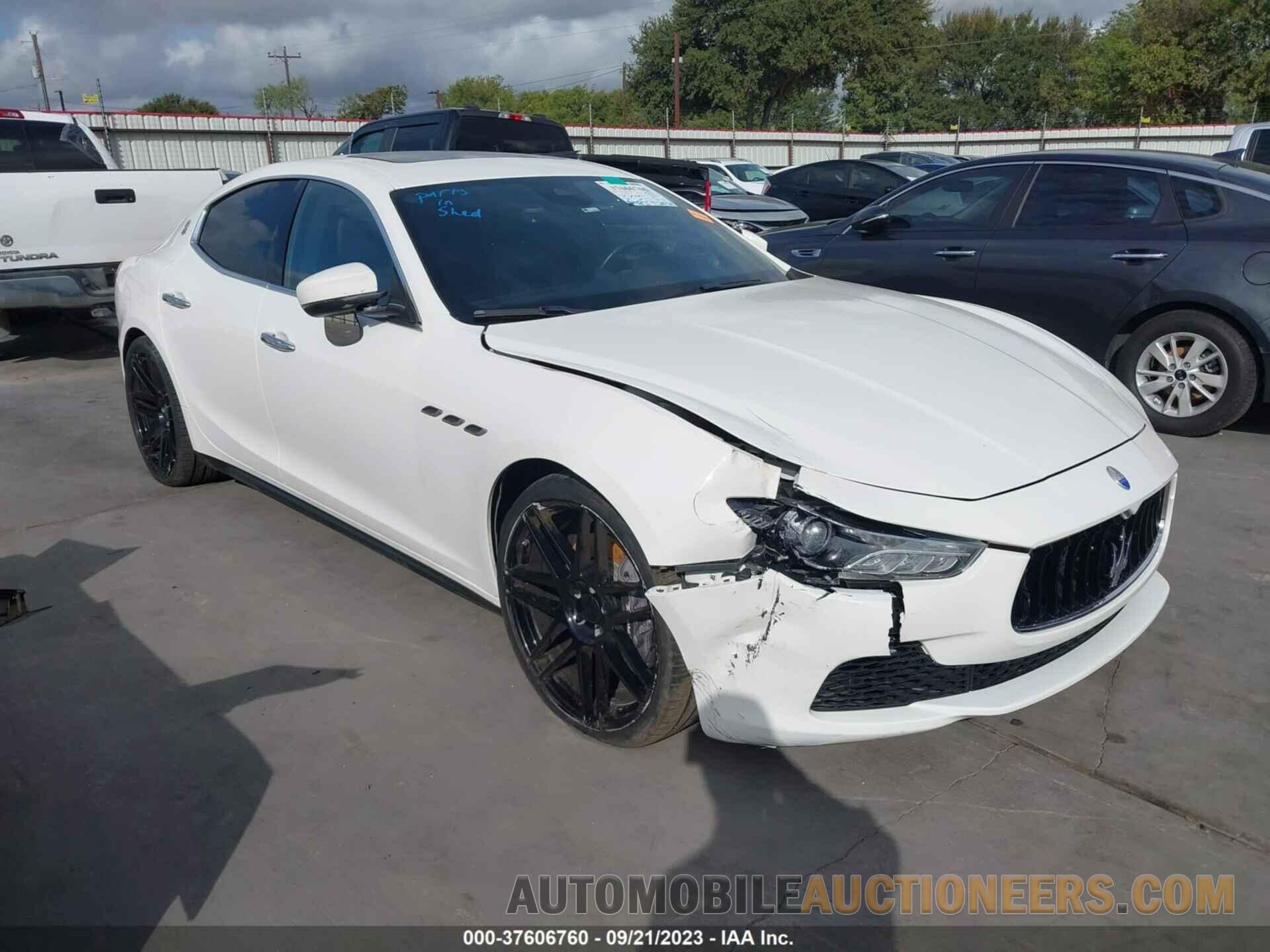 ZAM57RSA9H1218919 MASERATI GHIBLI 2017