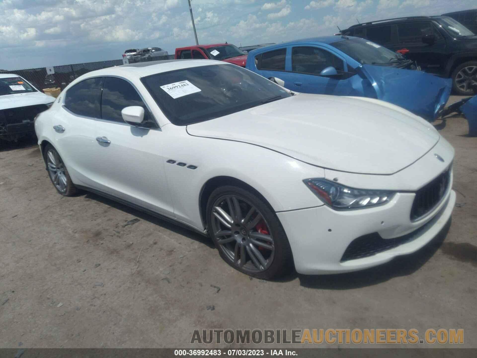 ZAM57RSL6H1242421 MASERATI GHIBLI 2017