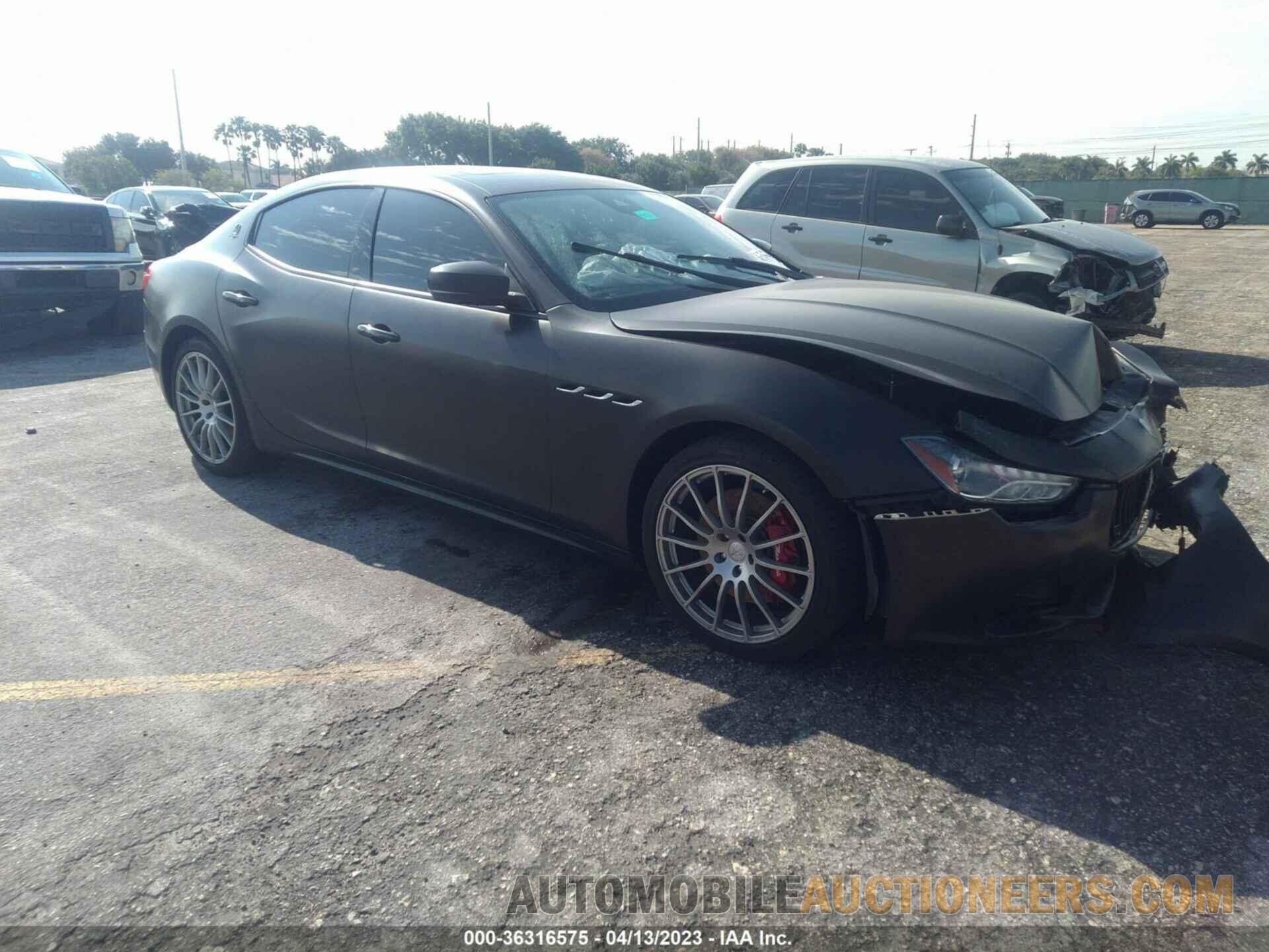 ZAM57RSS8H1216815 MASERATI GHIBLI 2017