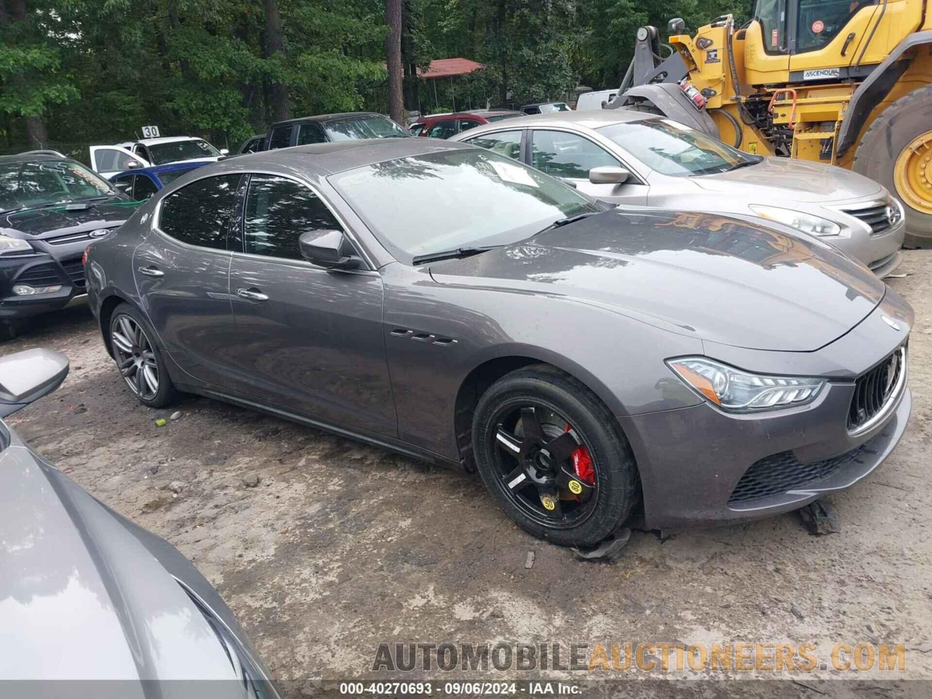 ZAM57RSSXH1218632 MASERATI GHIBLI 2017