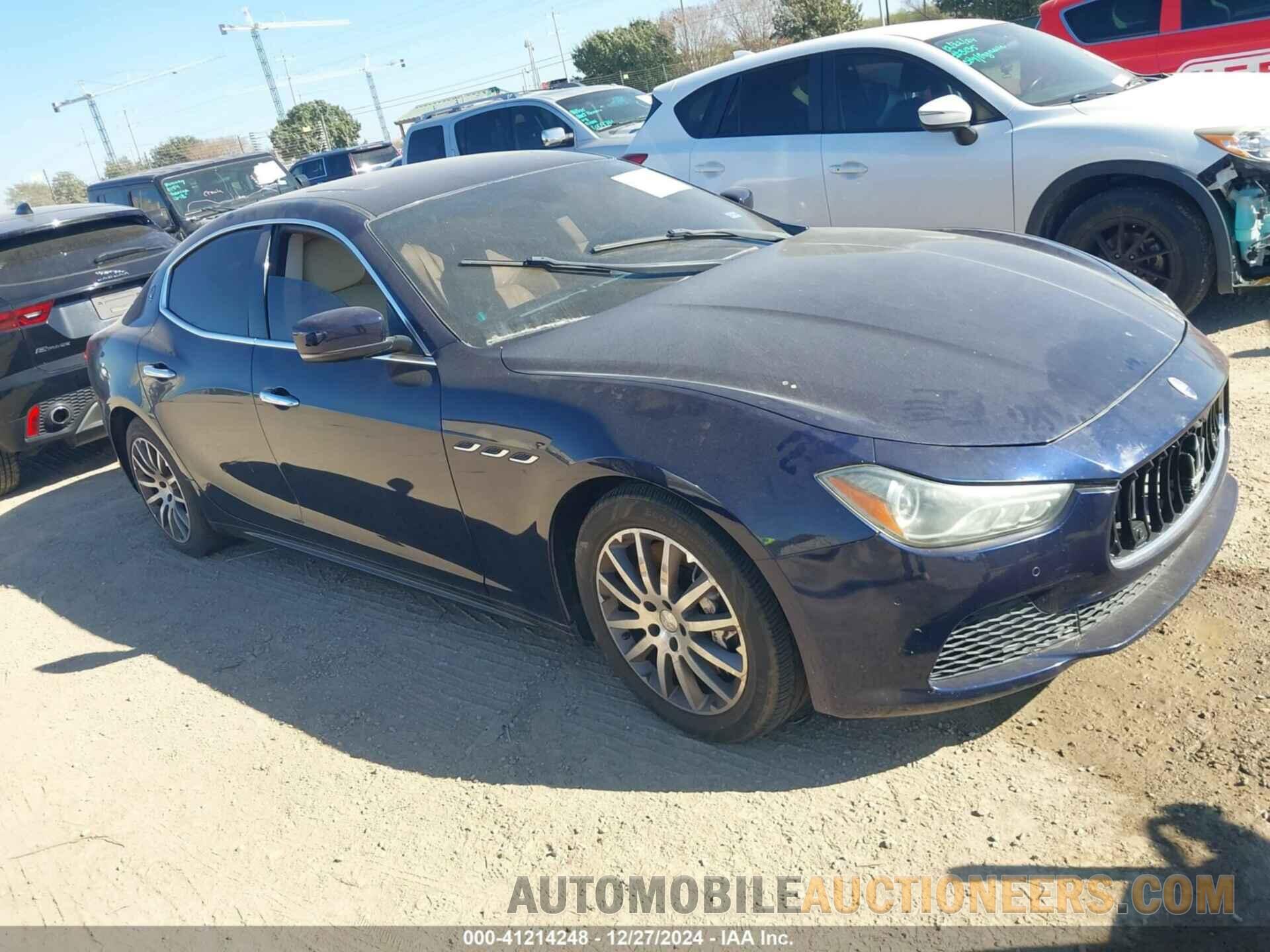 ZAM57RTA0E1084442 MASERATI GHIBLI 2014