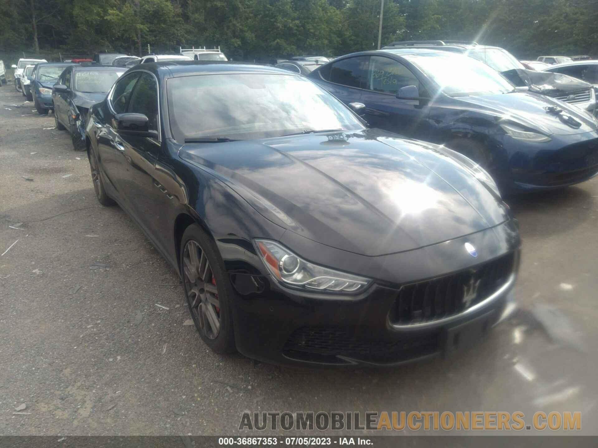 ZAM57RTA1G1191504 MASERATI GHIBLI 2016