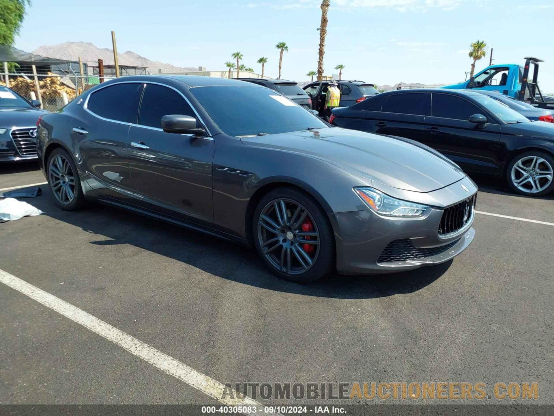 ZAM57RTA2G1167874 MASERATI GHIBLI 2016