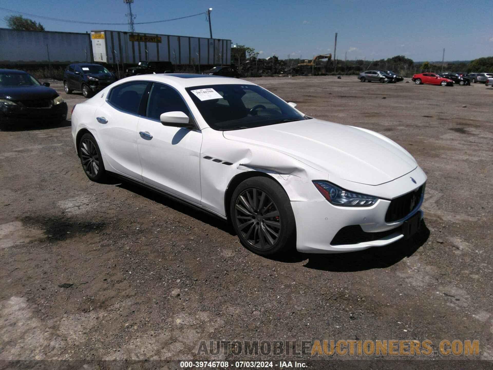 ZAM57RTA2H1237066 MASERATI GHIBLI 2017