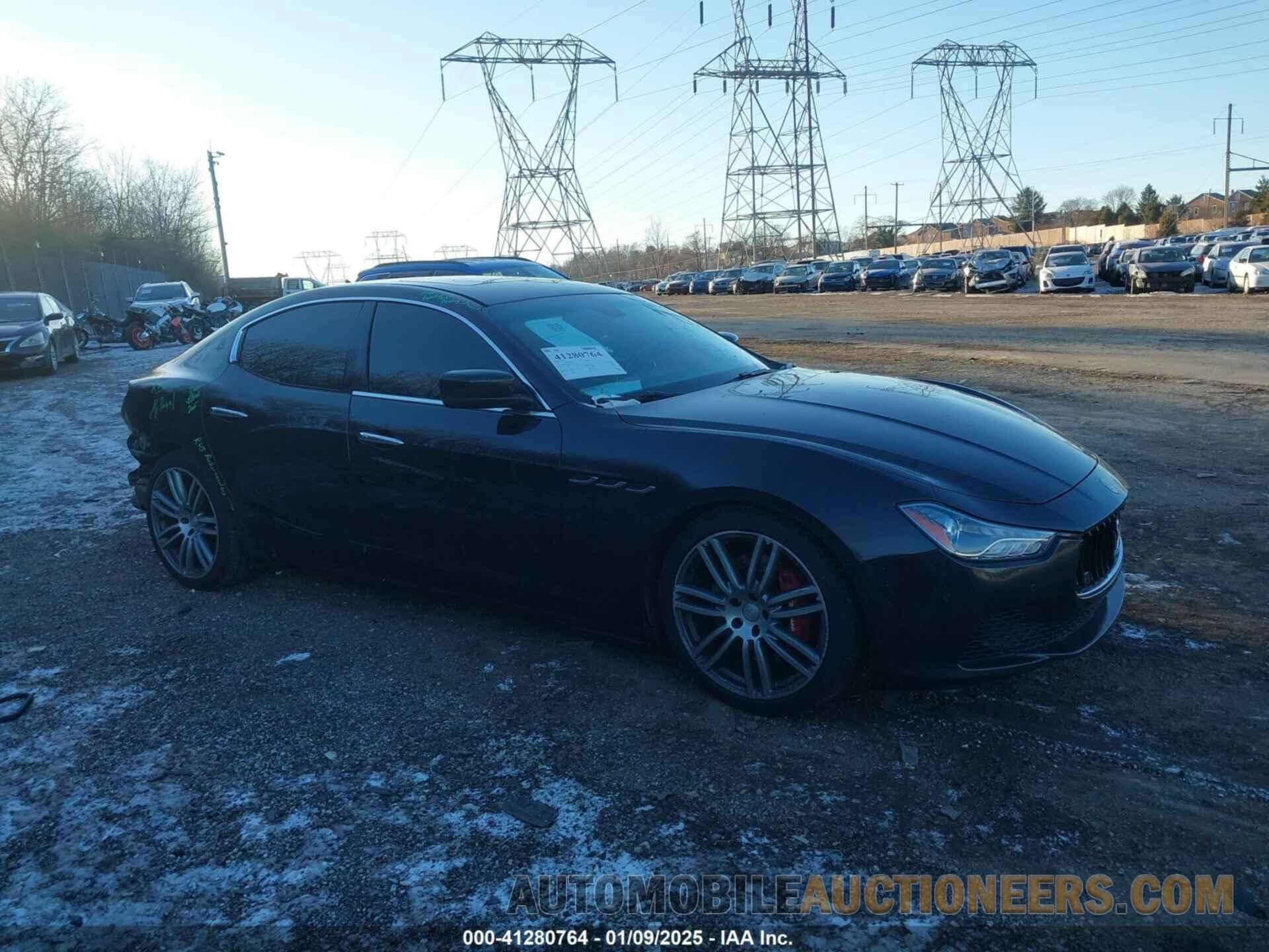 ZAM57RTA3F1145364 MASERATI GHIBLI 2015