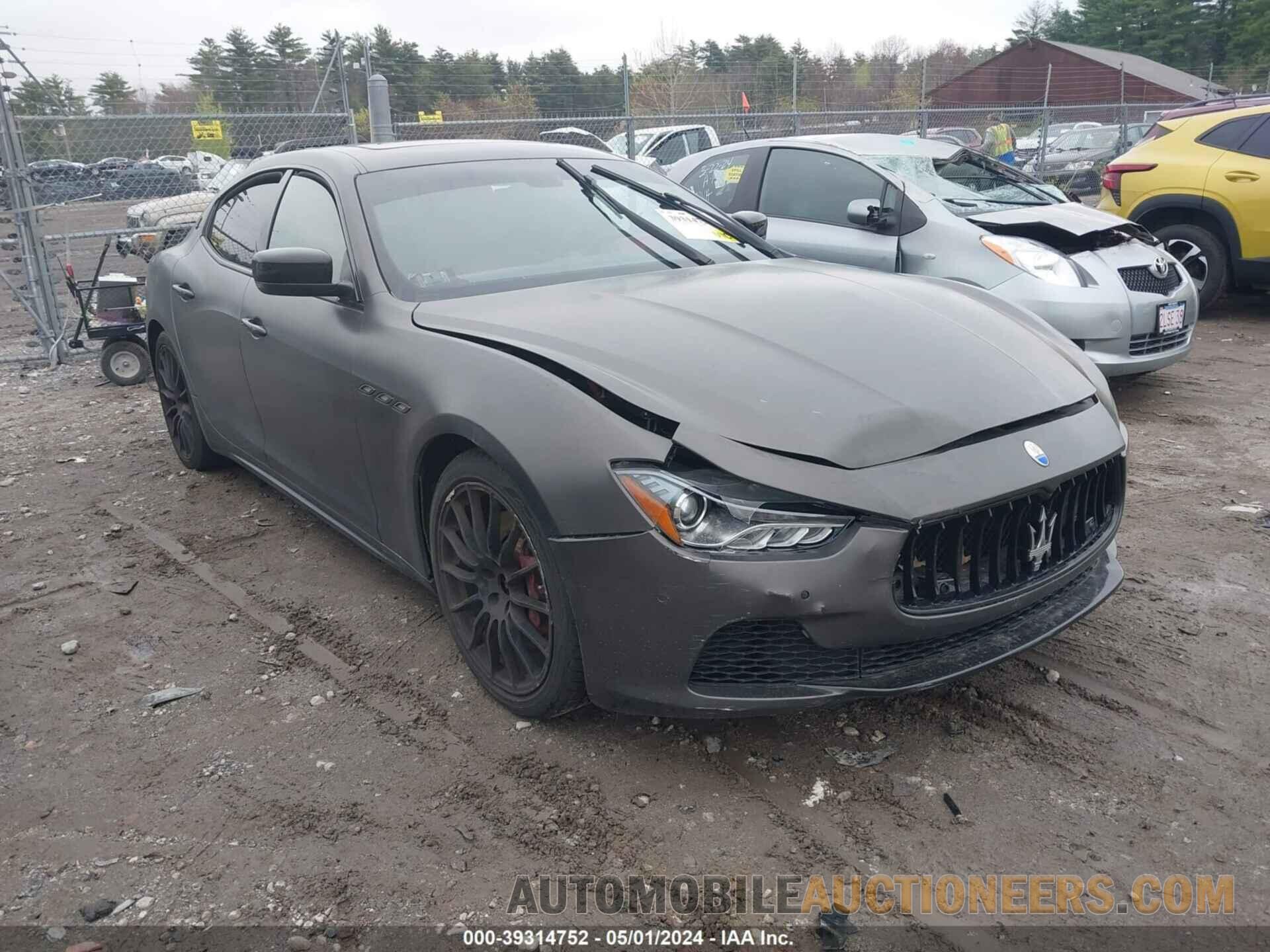 ZAM57RTA3G1176339 MASERATI GHIBLI 2016