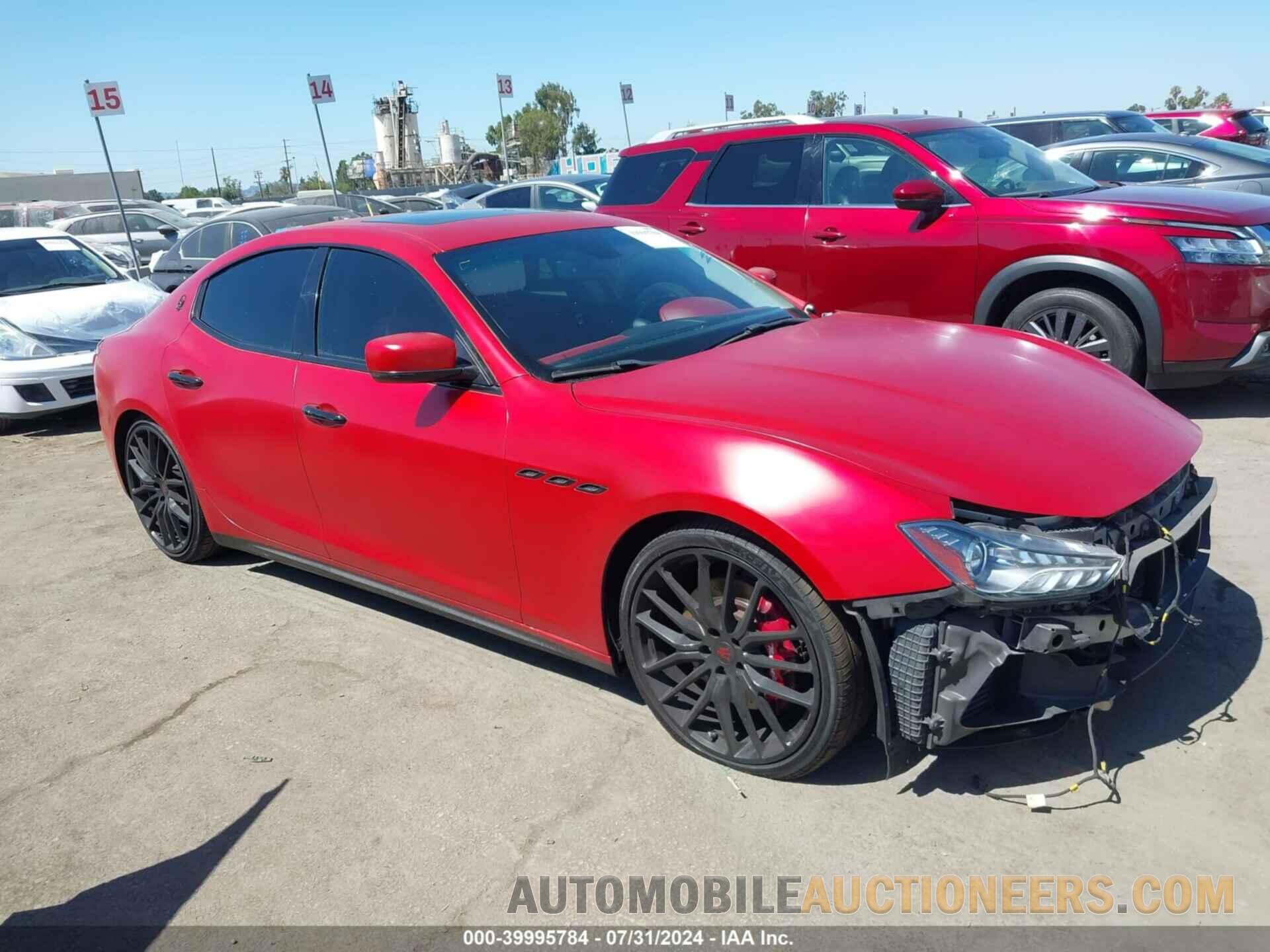 ZAM57RTA4F1137239 MASERATI GHIBLI 2015