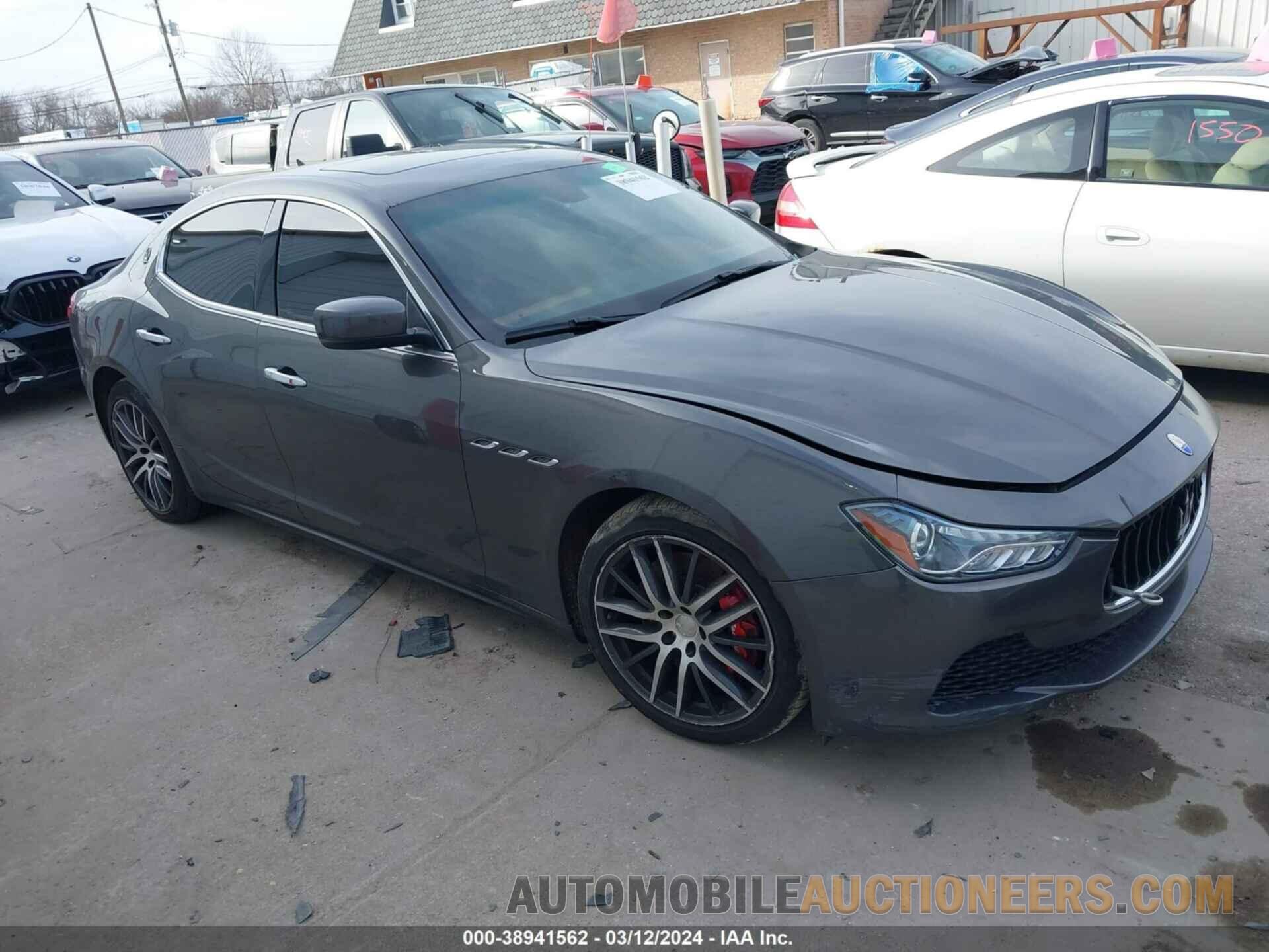 ZAM57RTA4G1176446 MASERATI GHIBLI 2016