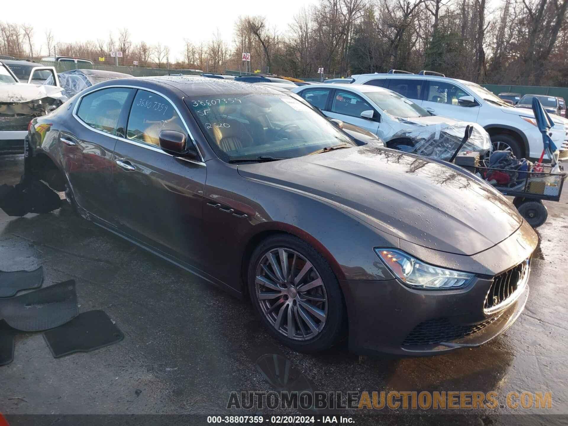 ZAM57RTA5F1159024 MASERATI GHIBLI 2015