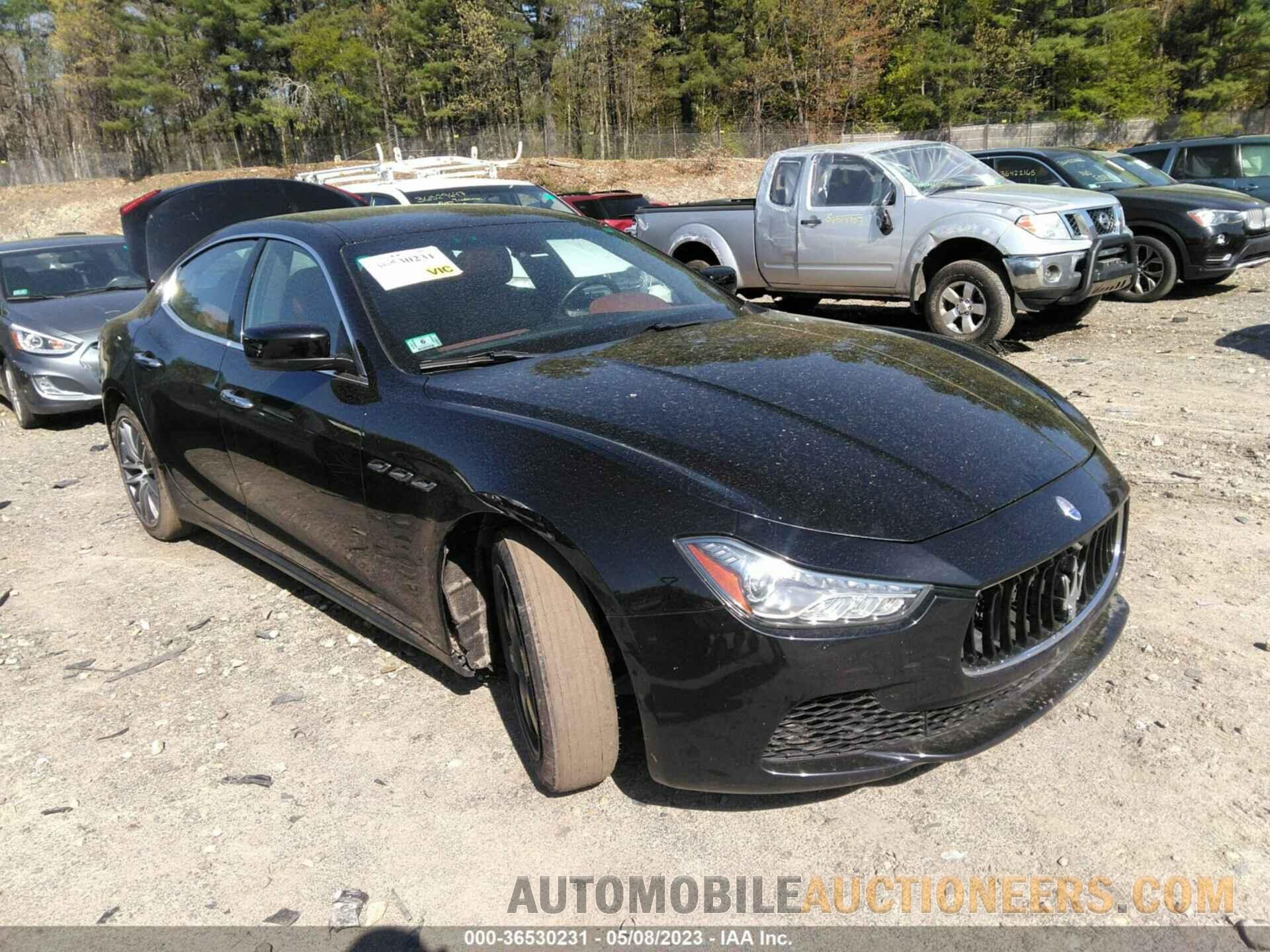 ZAM57RTA5G1167724 MASERATI GHIBLI 2016