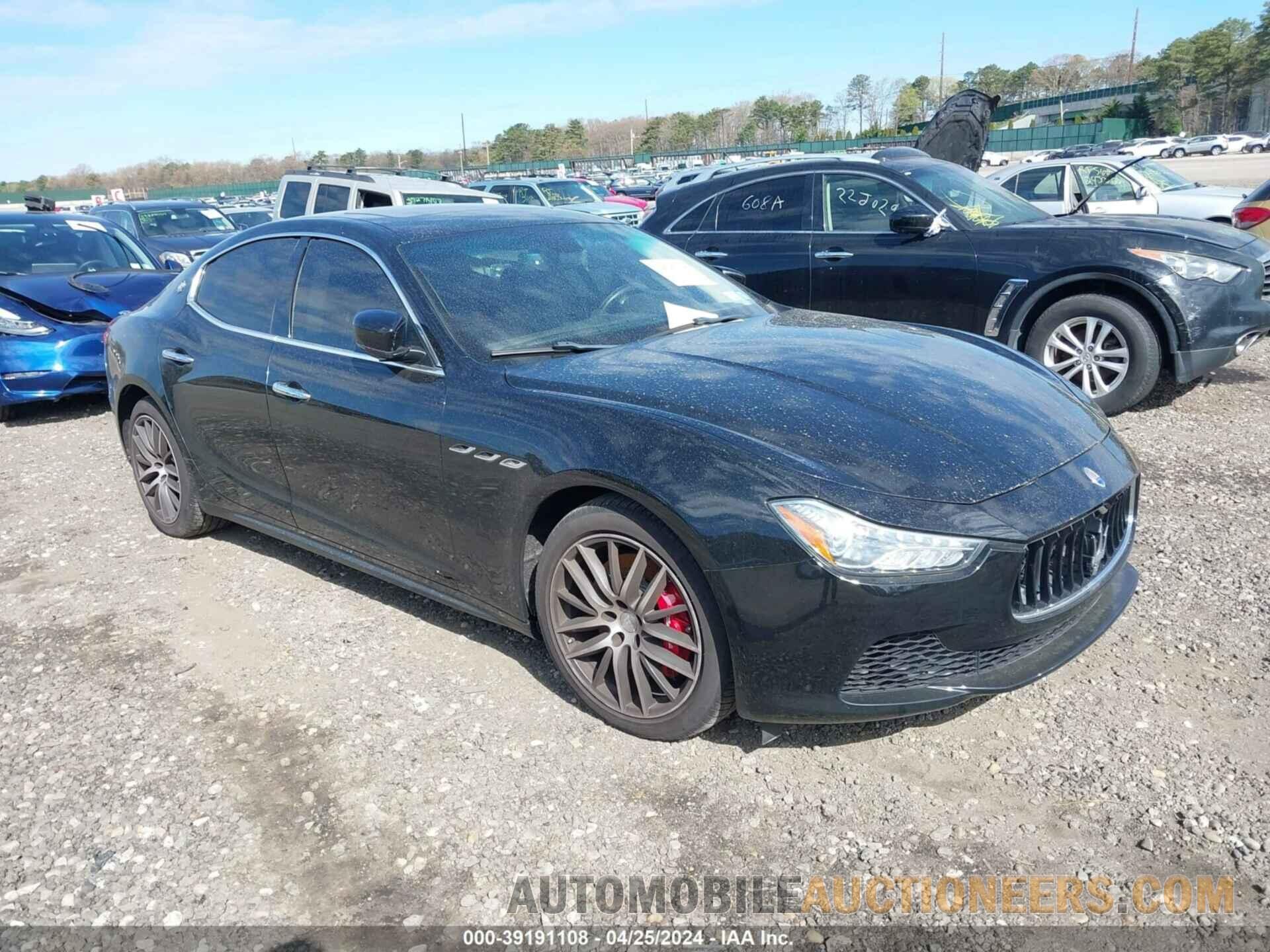 ZAM57RTA5G1181946 MASERATI GHIBLI 2016