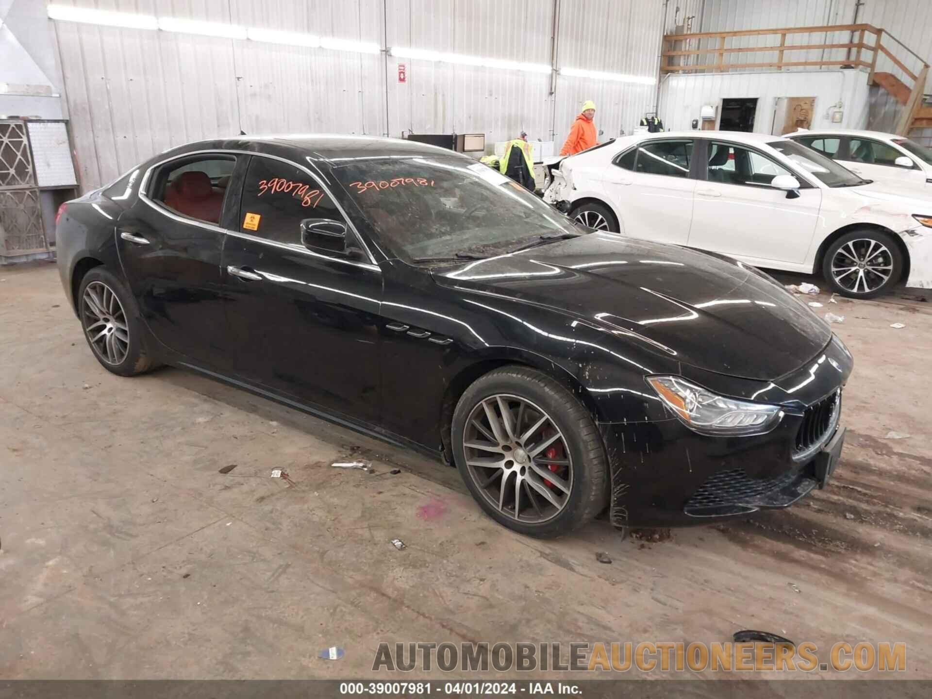 ZAM57RTA5G1185429 MASERATI GHIBLI 2016