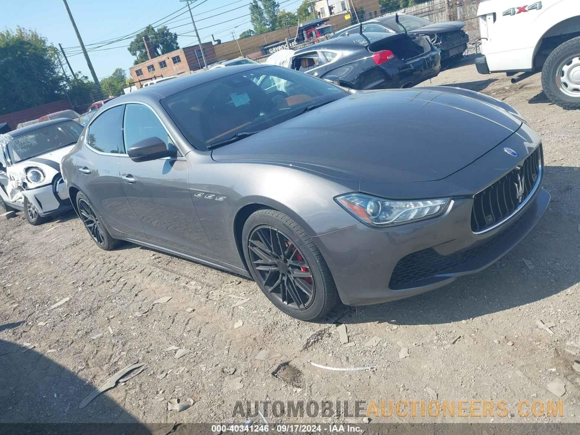 ZAM57RTA5H1244867 MASERATI GHIBLI 2017