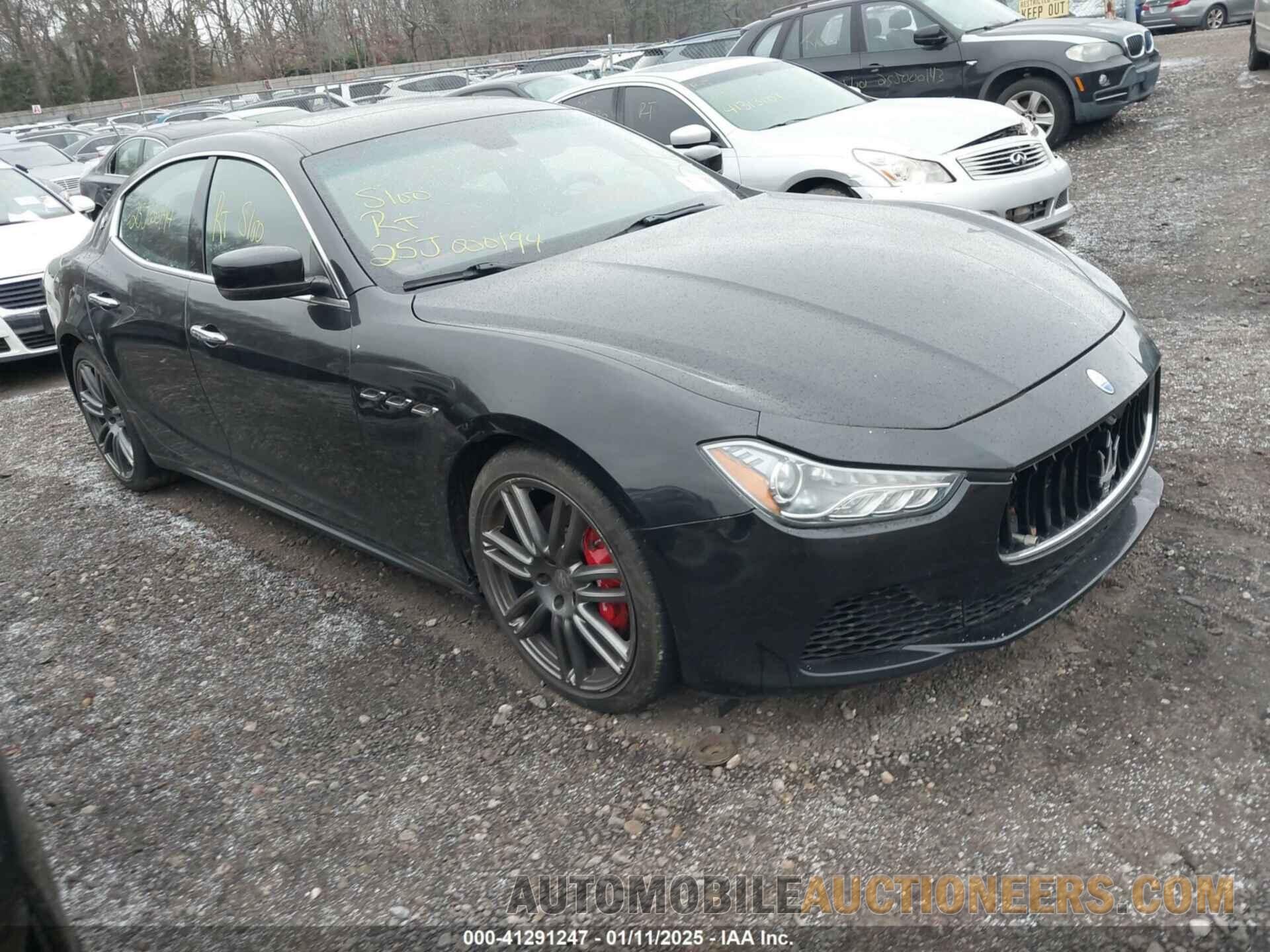 ZAM57RTA6G1165917 MASERATI GHIBLI 2016