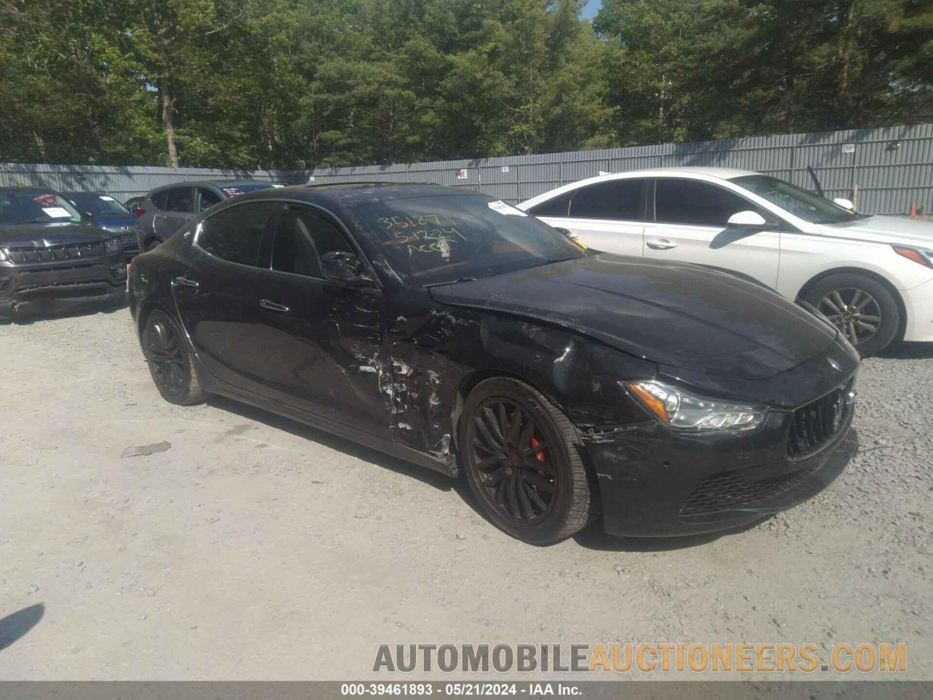 ZAM57RTA6G1168414 MASERATI GHIBLI 2016