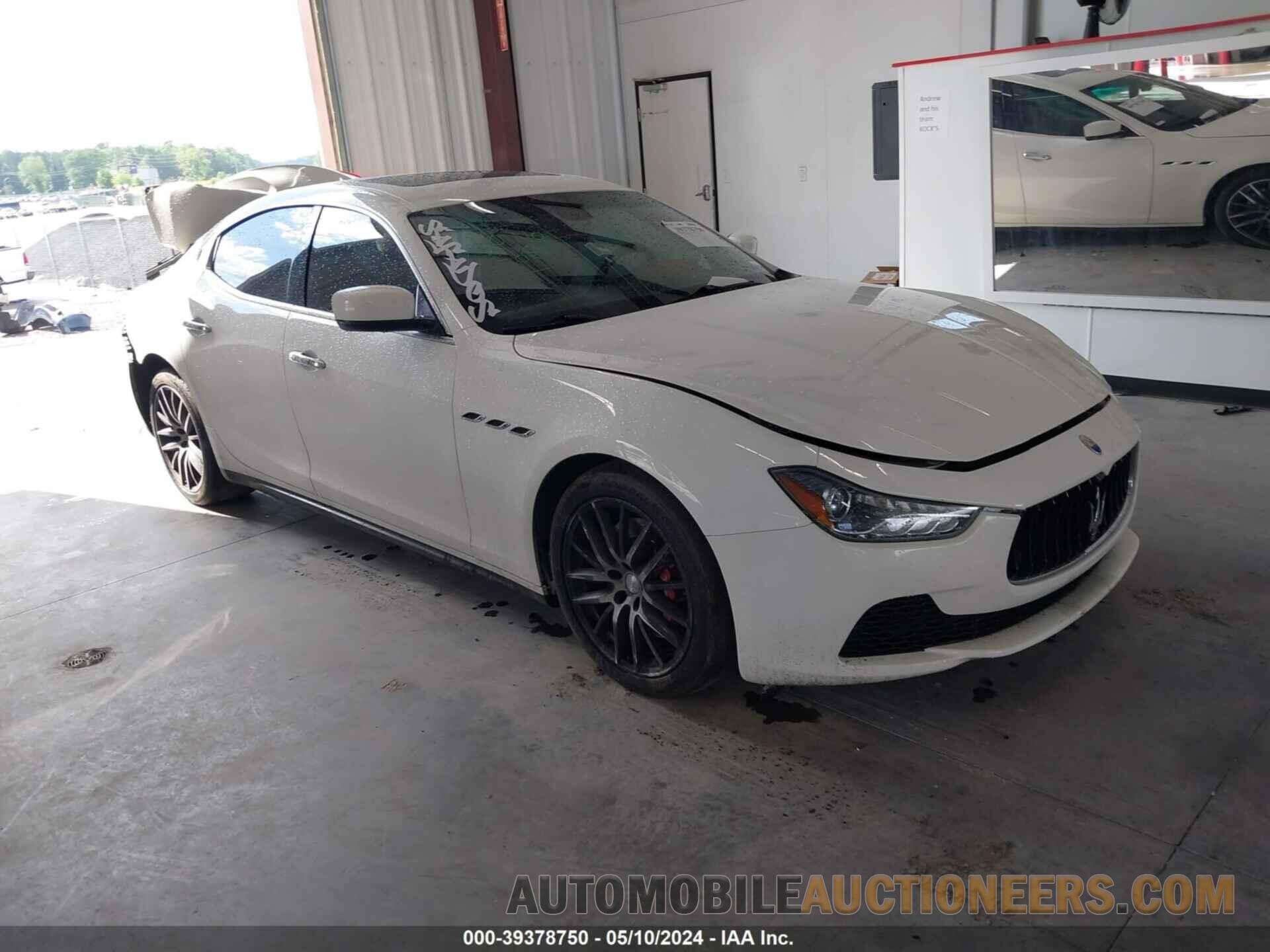 ZAM57RTA6G1176366 MASERATI GHIBLI 2016