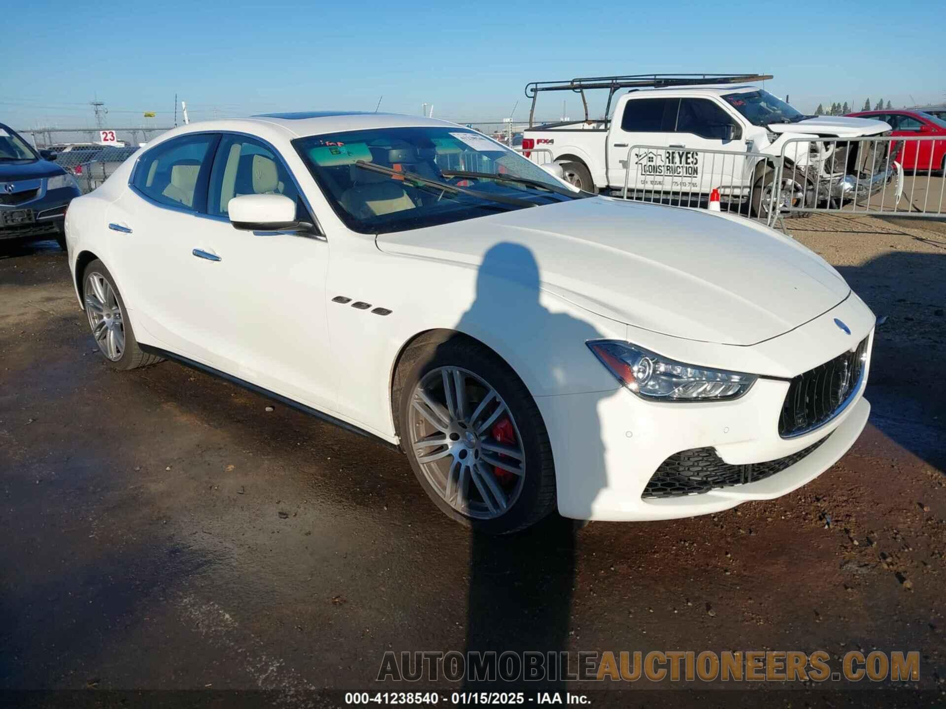 ZAM57RTA7E1094580 MASERATI GHIBLI 2014