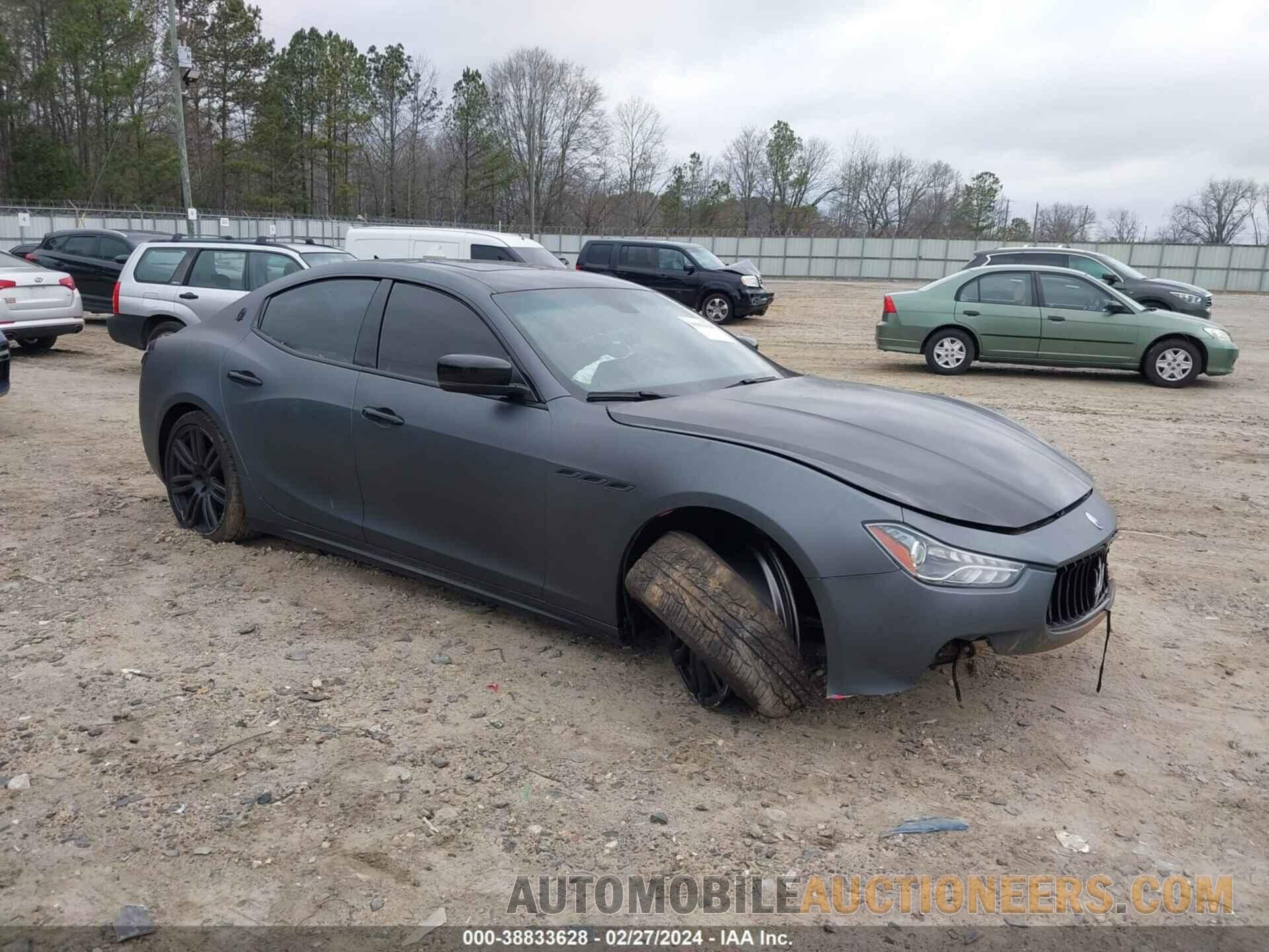 ZAM57RTA7G1176456 MASERATI GHIBLI 2016