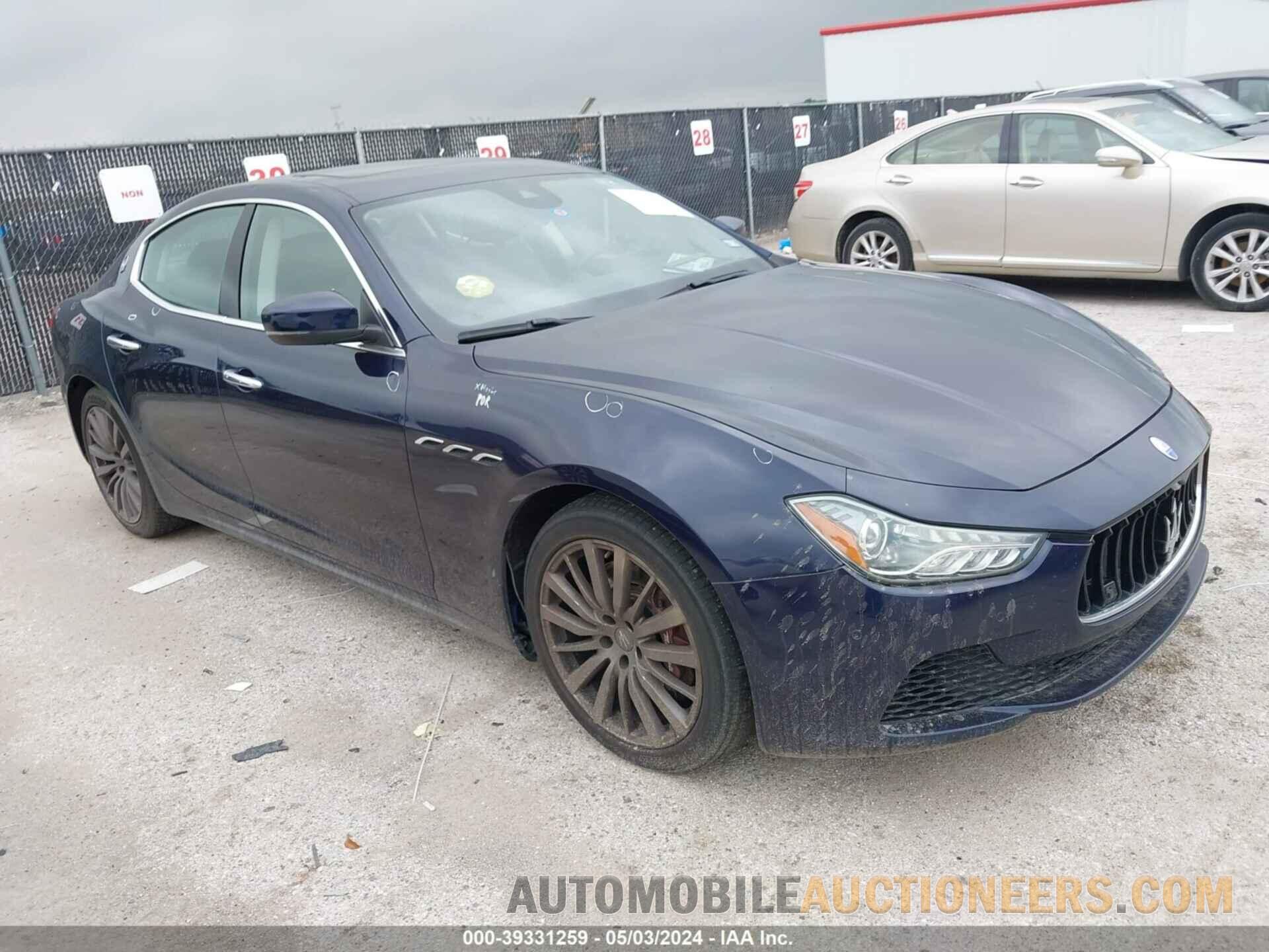 ZAM57RTA7H1225317 MASERATI GHIBLI 2017