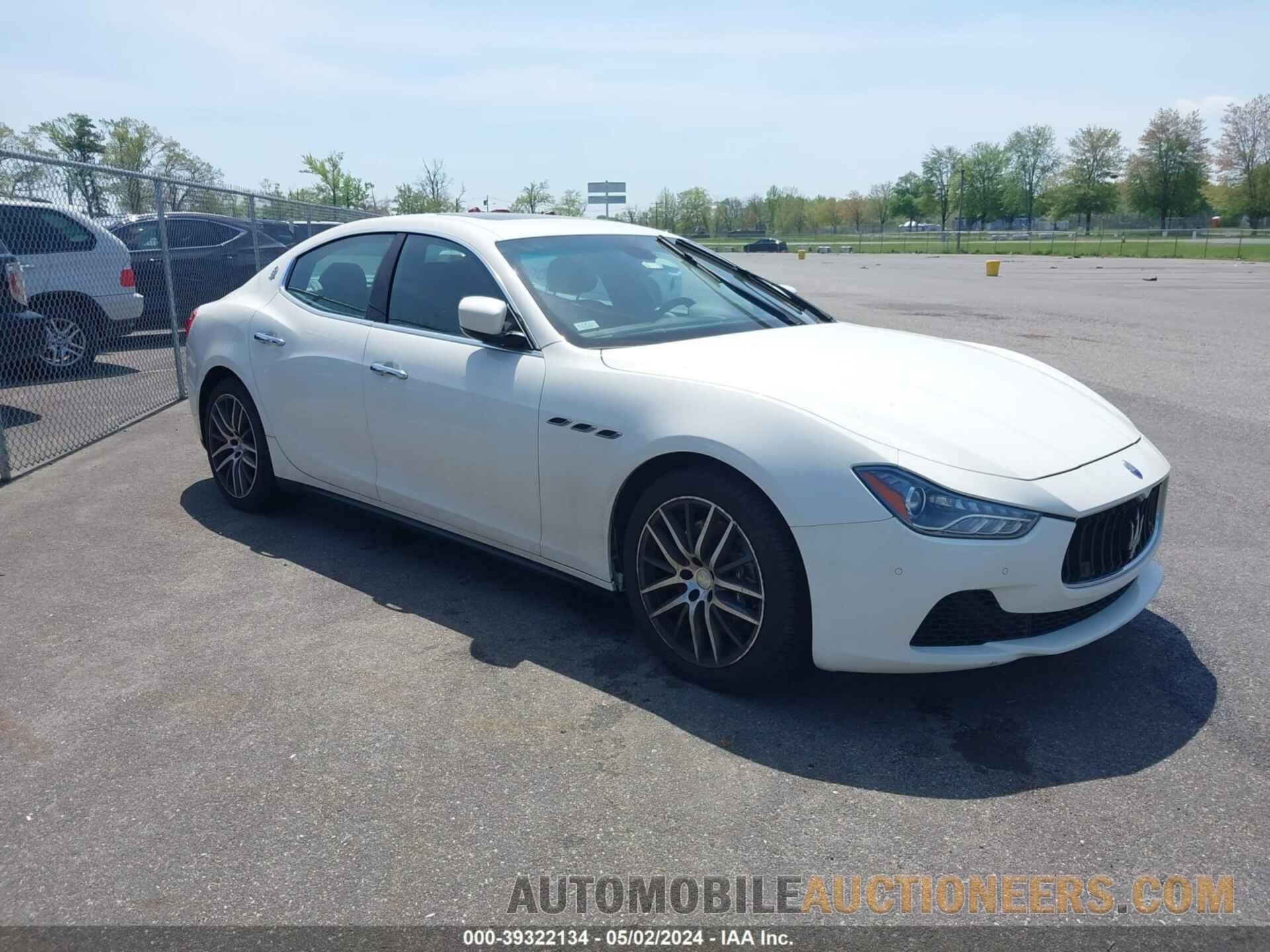 ZAM57RTA8F1144209 MASERATI GHIBLI 2015