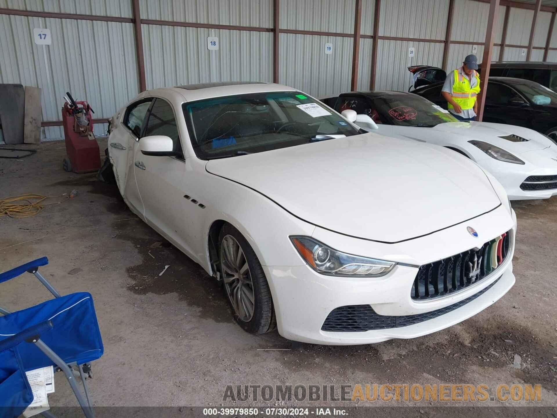 ZAM57RTA8G1183738 MASERATI GHIBLI 2016