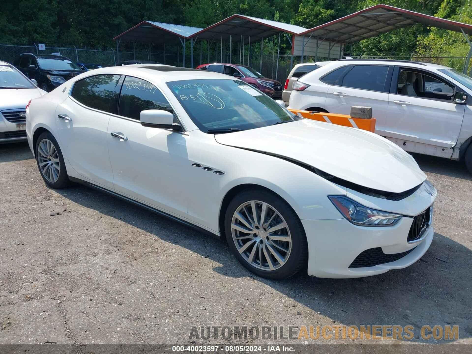 ZAM57RTA9F1150262 MASERATI GHIBLI 2015