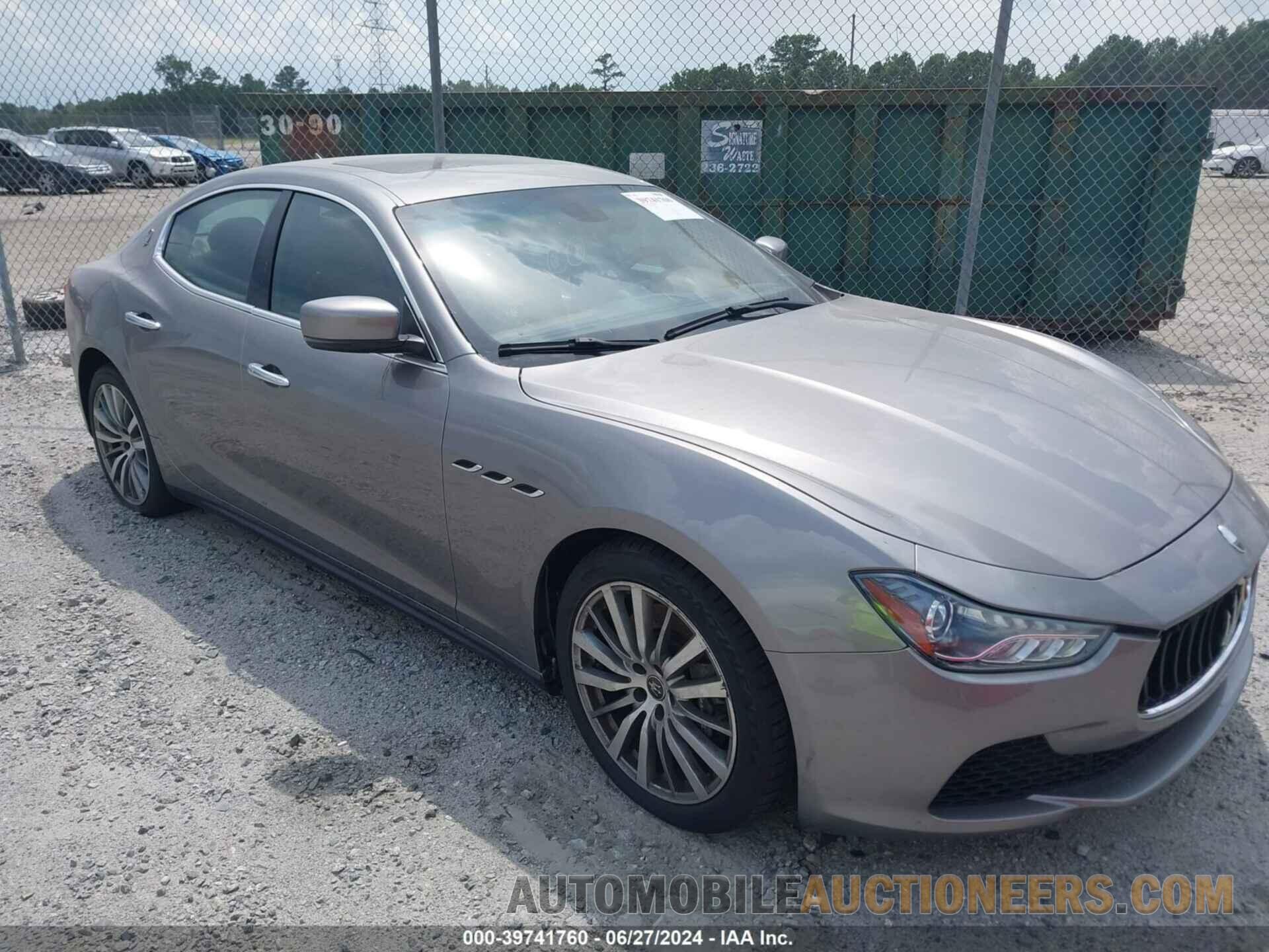 ZAM57RTA9G1183232 MASERATI GHIBLI 2016