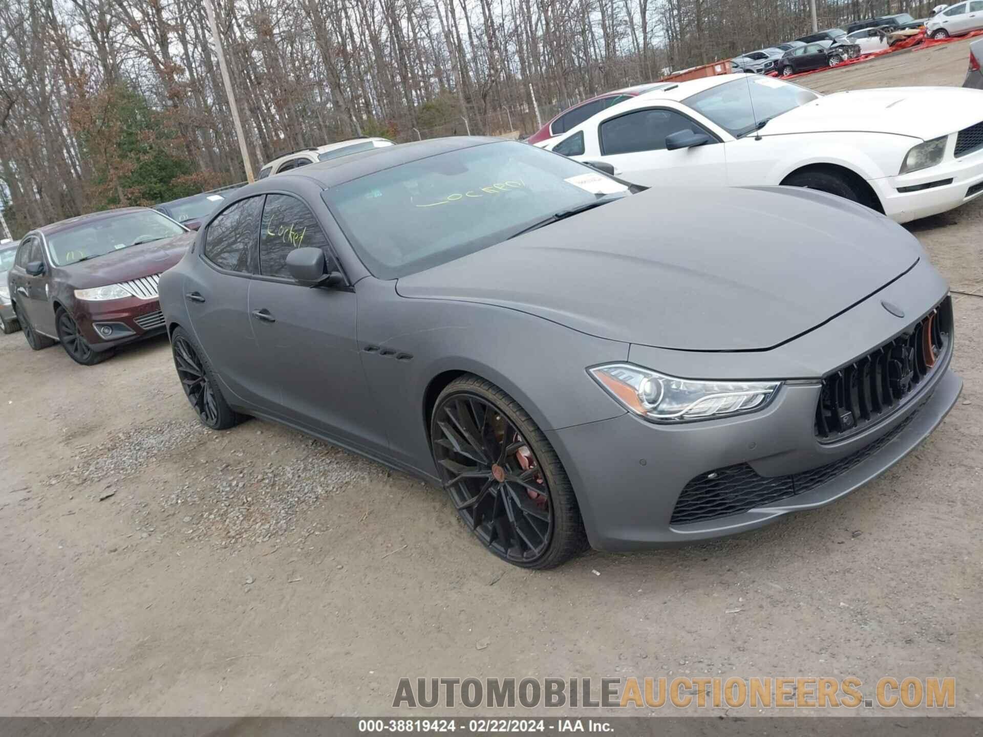 ZAM57RTAXF1143370 MASERATI GHIBLI 2015