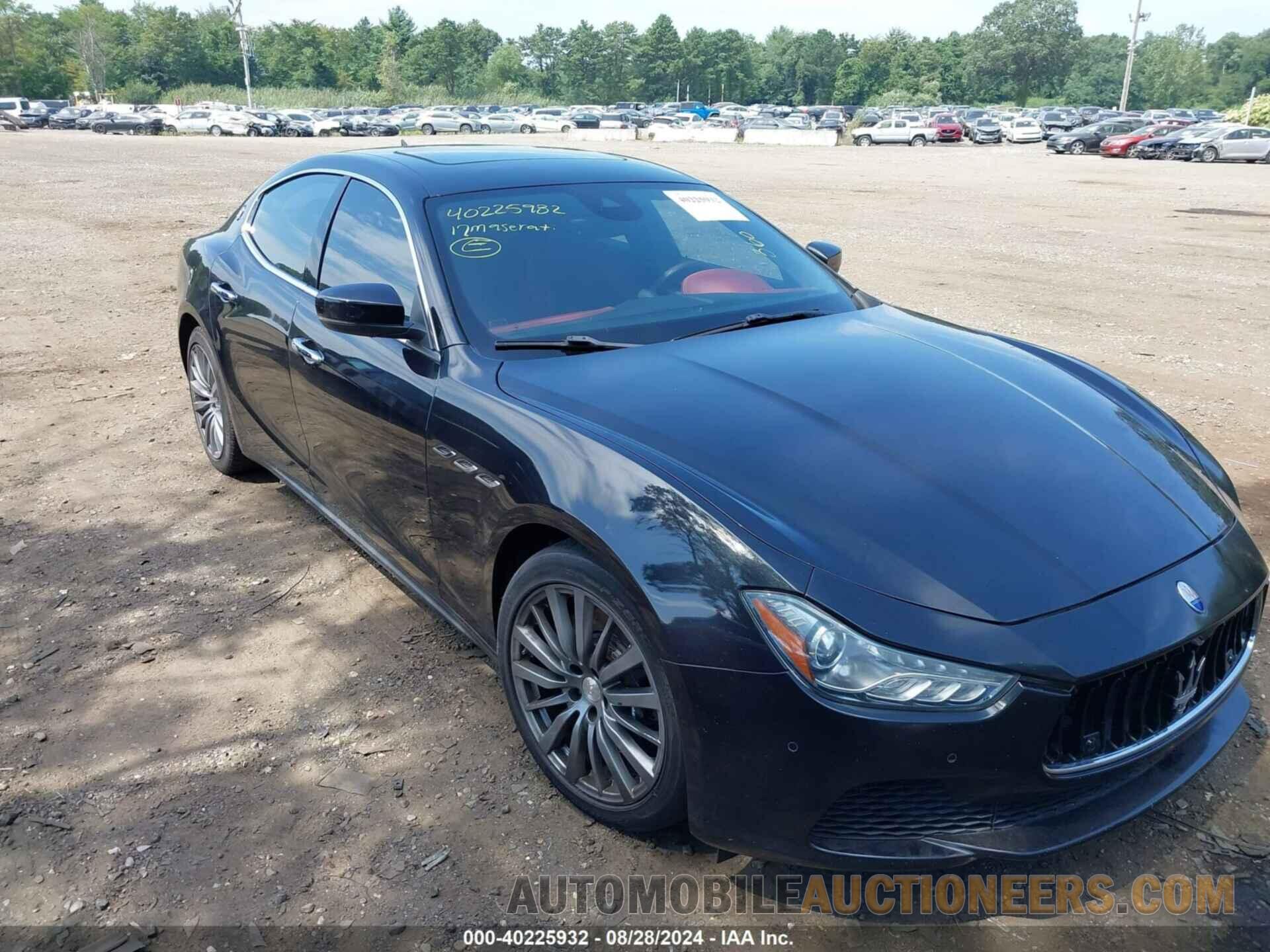 ZAM57RTL6H1218988 MASERATI GHIBLI 2017