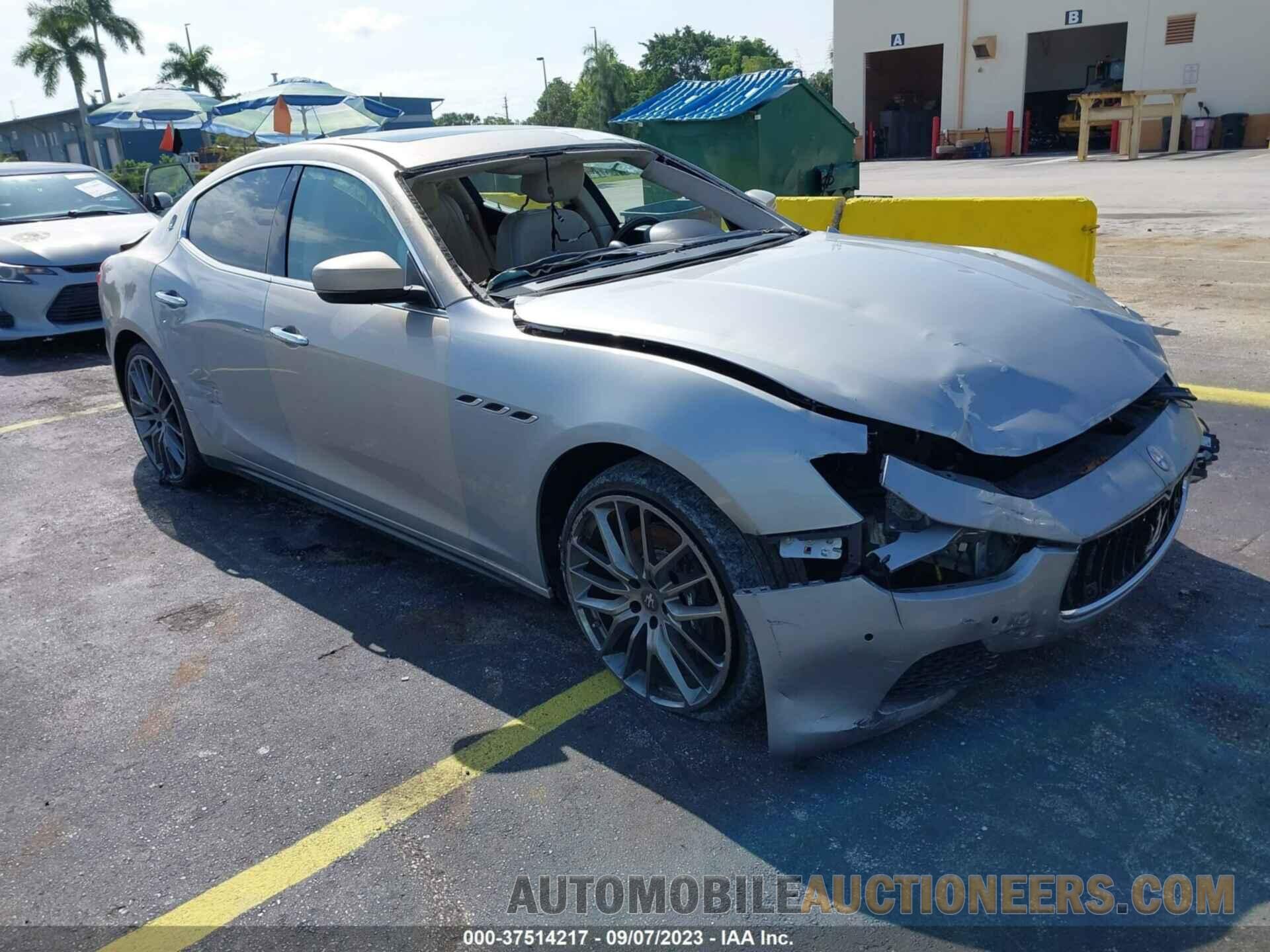 ZAM57RTLXHI227483 MASERATI GHIBLI 2017